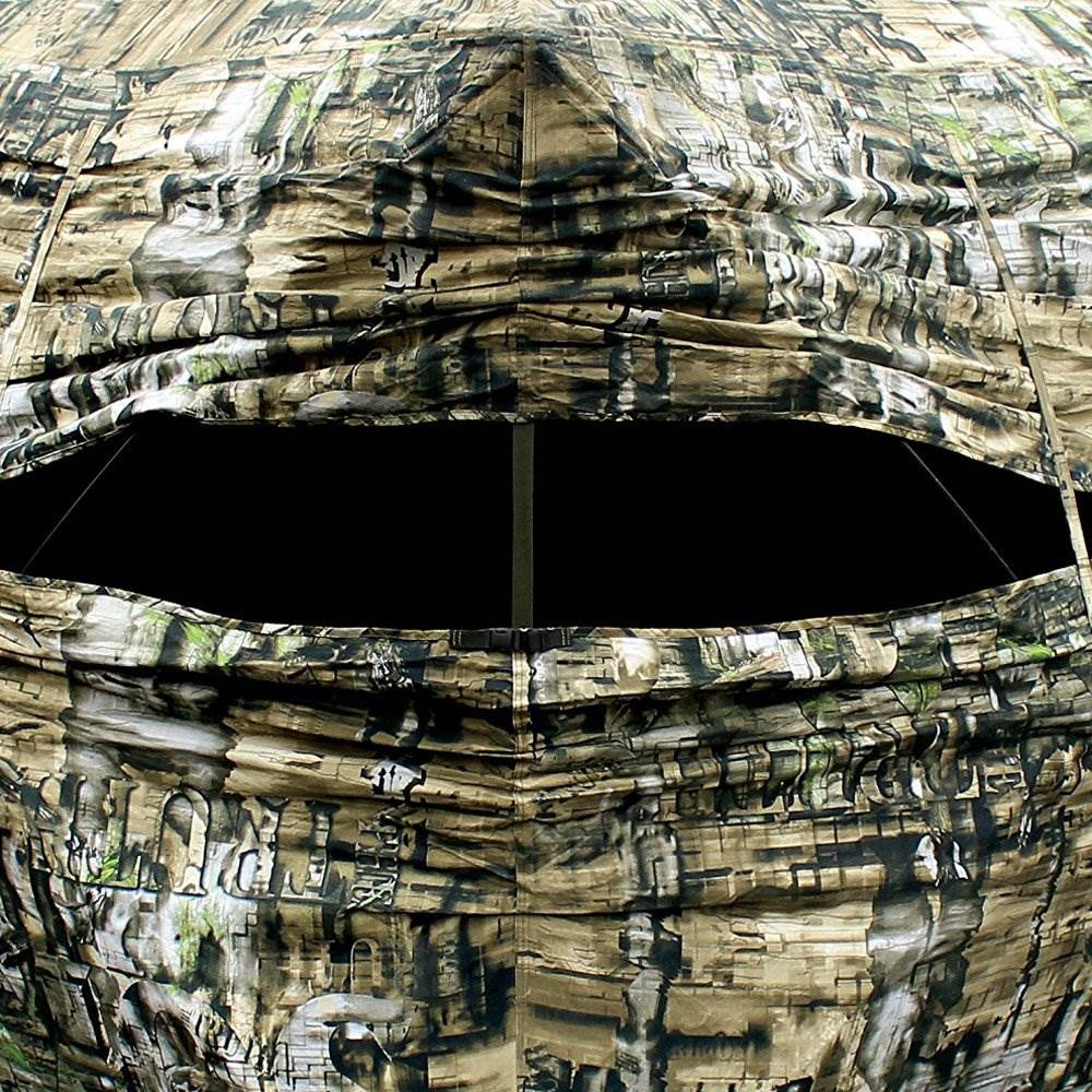 Primos Double Bull Deluxe Hunting Ground Blind with Carry Bag, Truth Camouflage