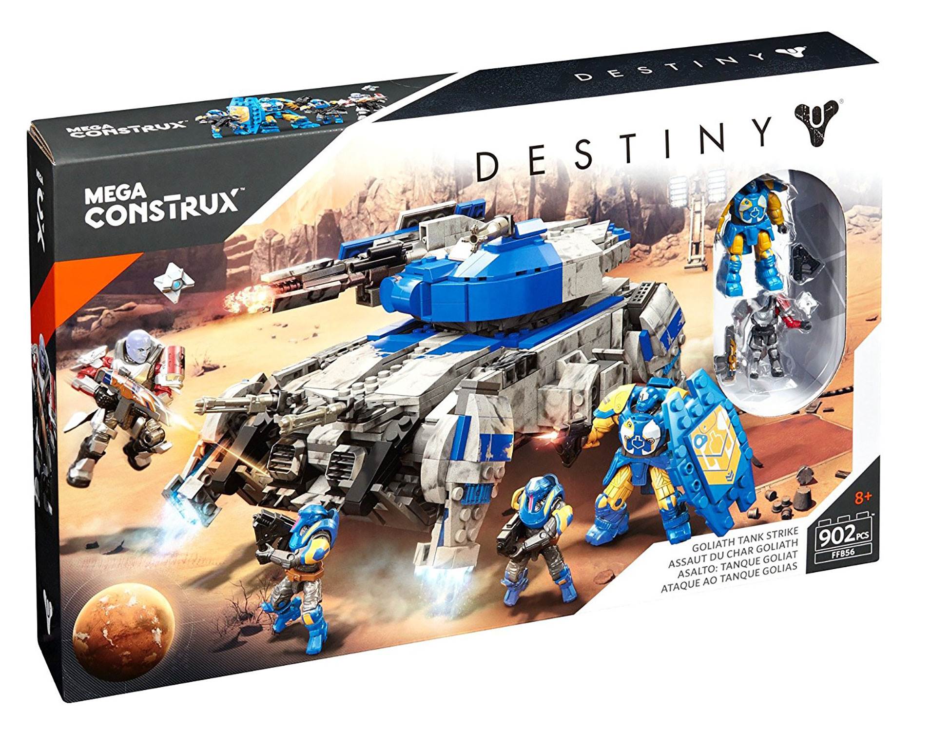 Mattel Mega Construx Destiny Cabal Goliath Tank Building Set (Open Box)