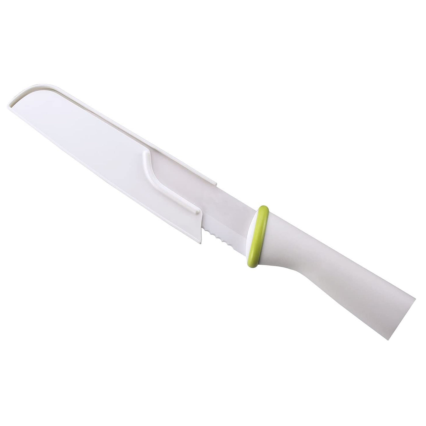 T-Fal Zen 84210 Sharp Ceramic 6 Inch Serrated Utility Knife and Sheath (2 Pack)