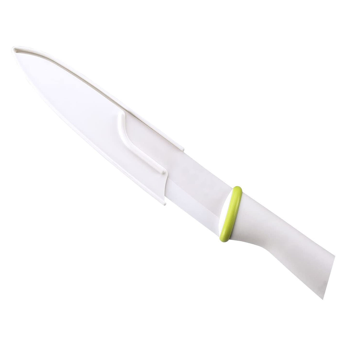 T-Fal Zen 84211 Sharp Ceramic 6 Inch Kitchen Santoku Knife with Sheath (2 Pack)