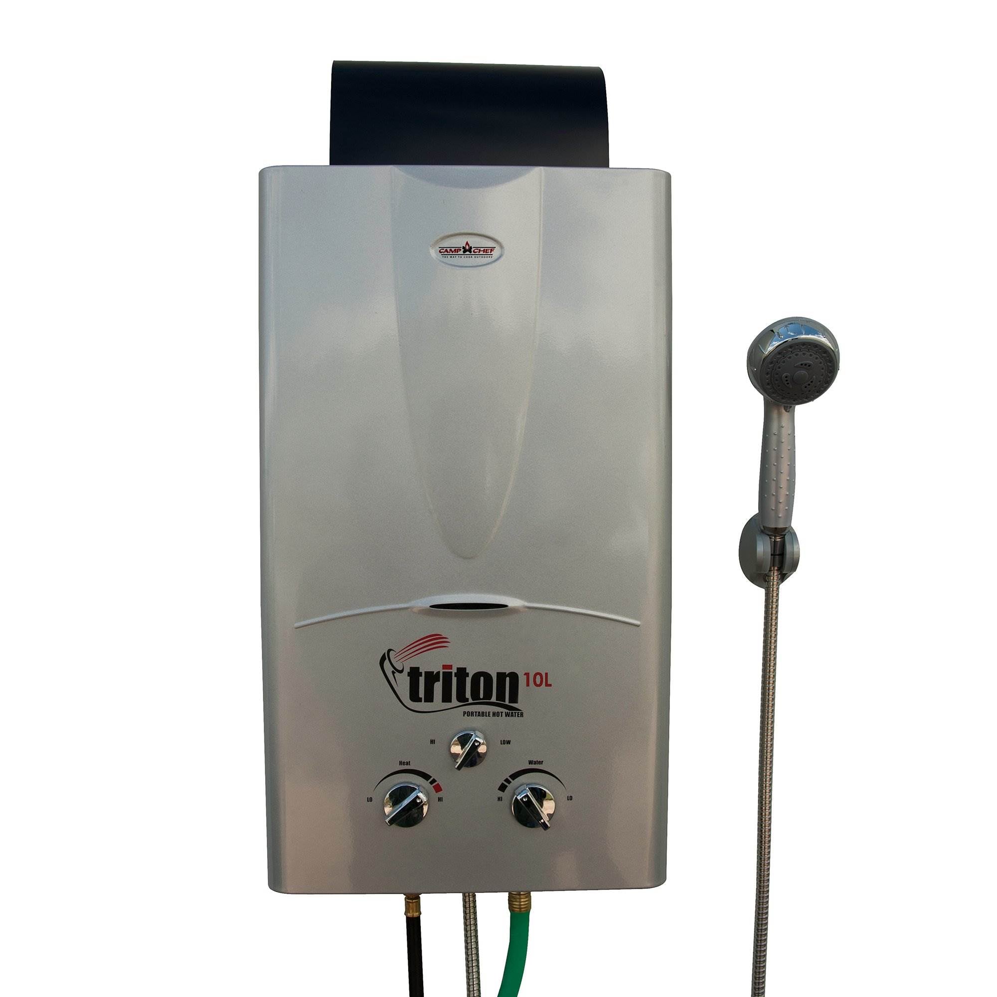 Camp Chef Triton 10L Gas Portable Camp Water Heater w/ Shower Head (For Parts)