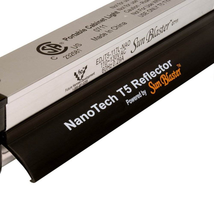 SunBlaster SL0900303 39W 6400K NanoTech T5HO Reflector with 3 Foot Light Fixture - VMInnovations