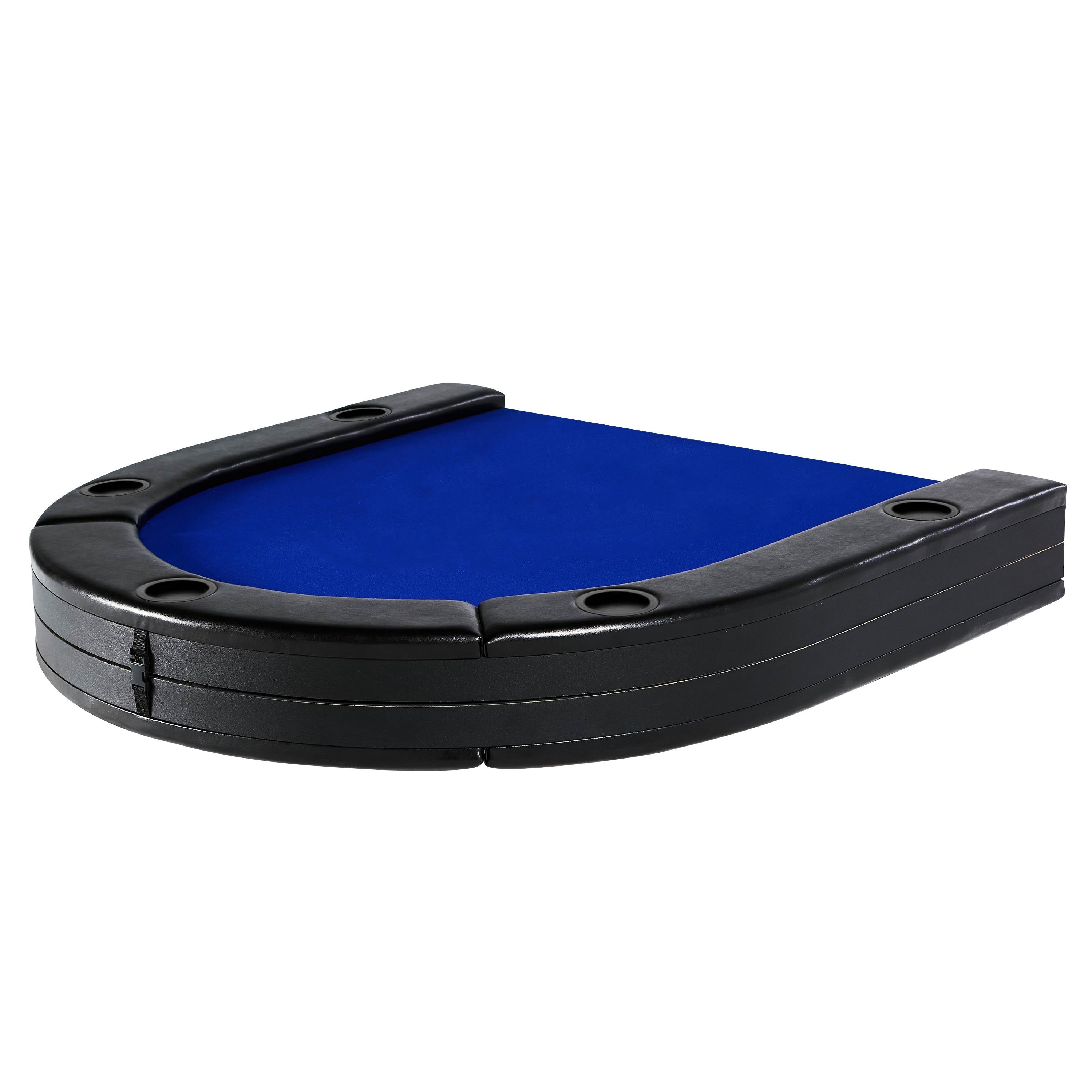 Barrington Texas Holdem Poker Table for 10 Players w/ Padded Rails & Cup Holders