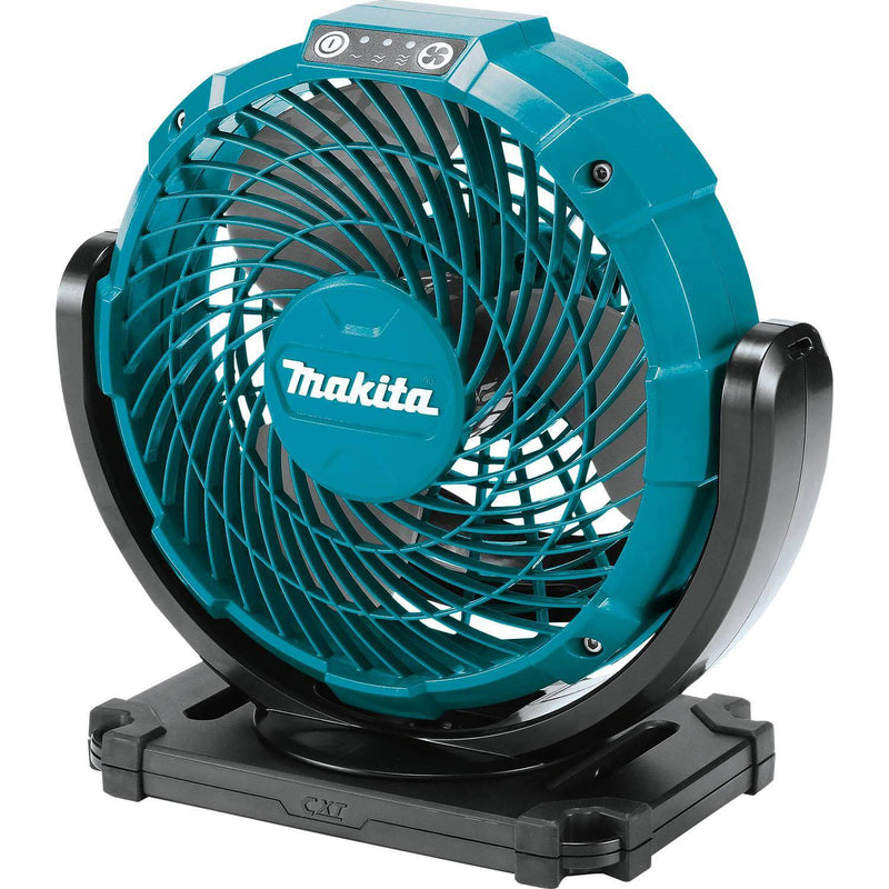 Makita 3 Speed 12V Max CXT™ Lithium-Ion 7-1/8" Cordless Fan, Tool Only, Blue