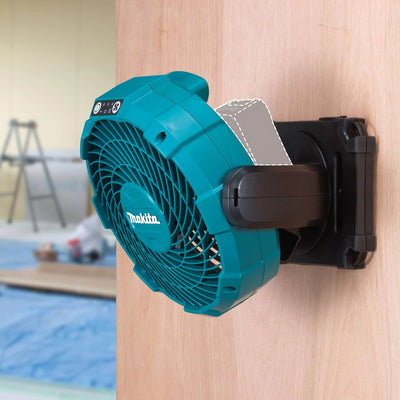 Makita 3 Speed 12V Max CXT™ Lithium-Ion 7-1/8" Cordless Fan, Tool Only, Blue