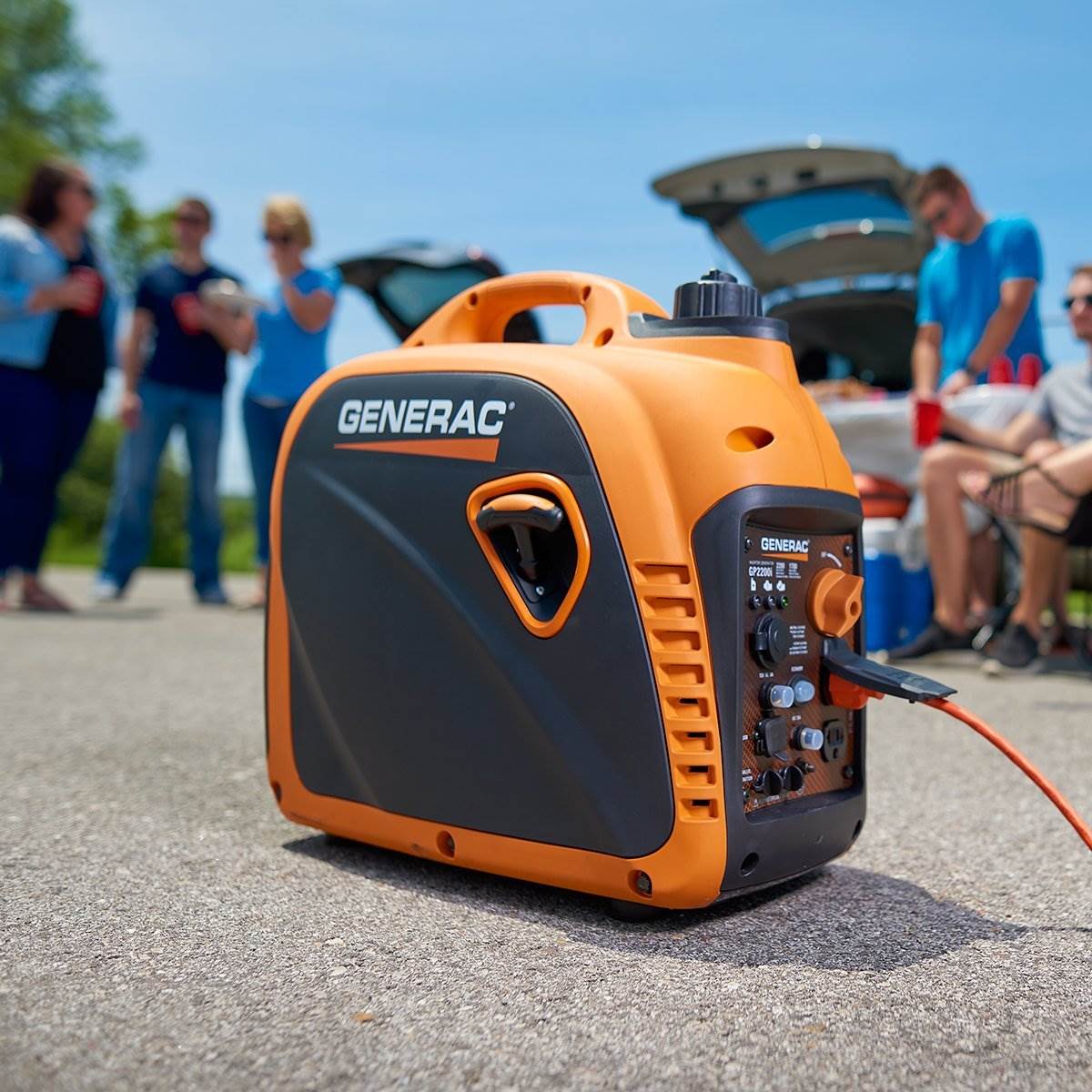 Generac 7117 GP2200i 2200 W Inverter Generator CSA & CARB Compliant (Used)