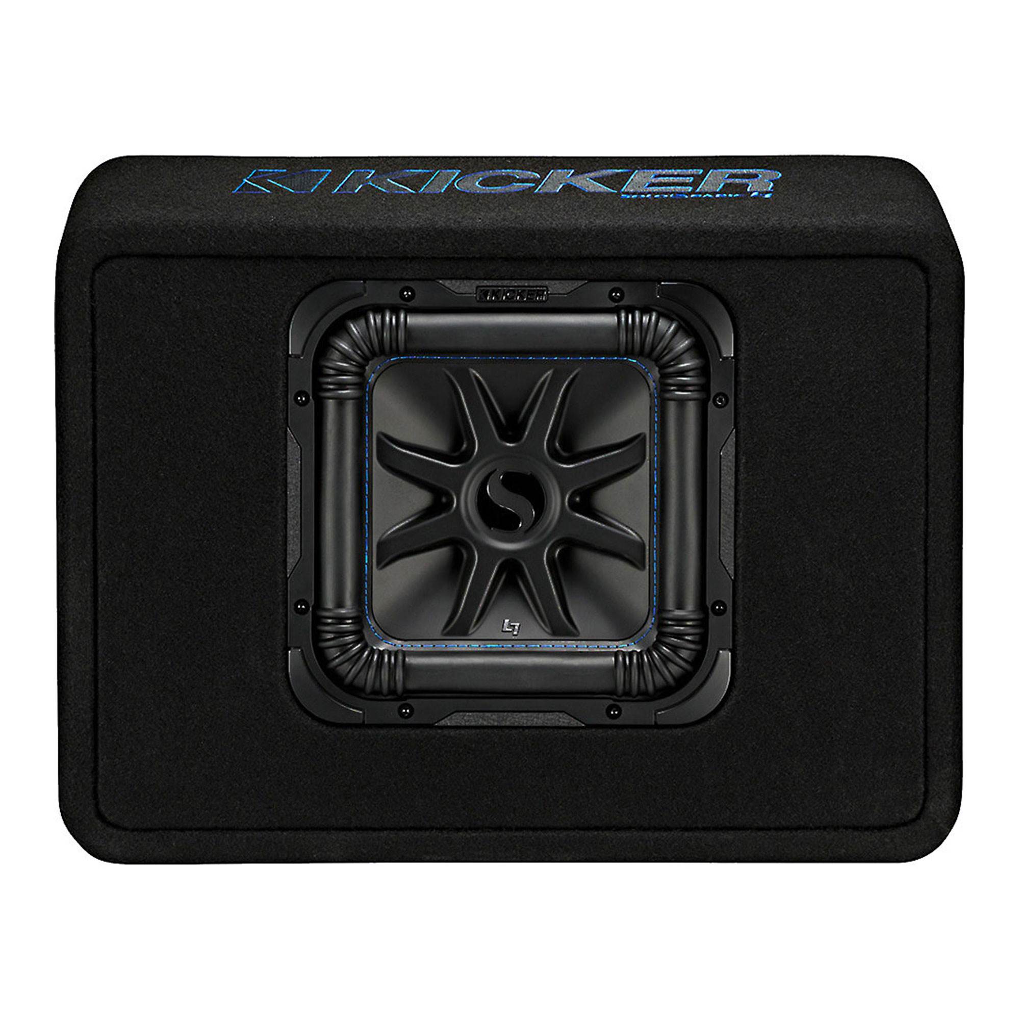 Kicker 10" 1200W Single Loaded L7S Subwoofer Enclosure (Certified Refurbished)