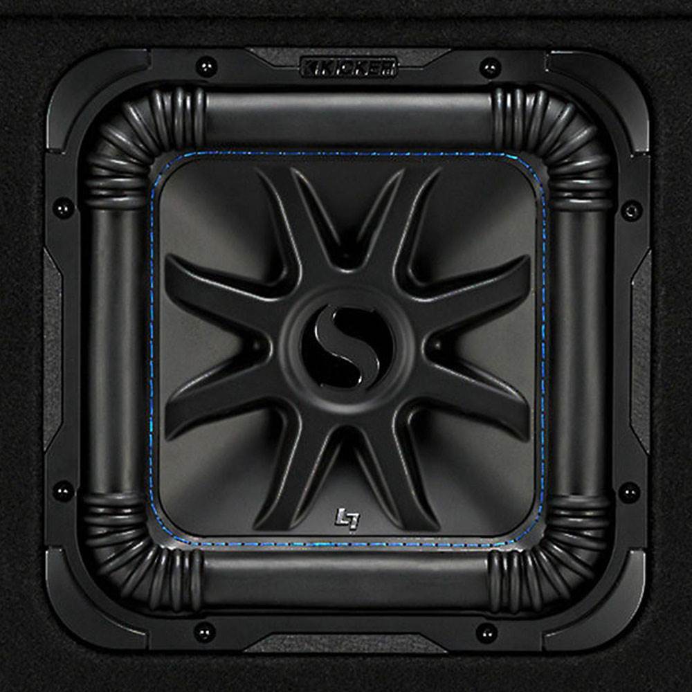 Kicker 10" 1200W Single Loaded L7S Subwoofer Enclosure (Certified Refurbished)