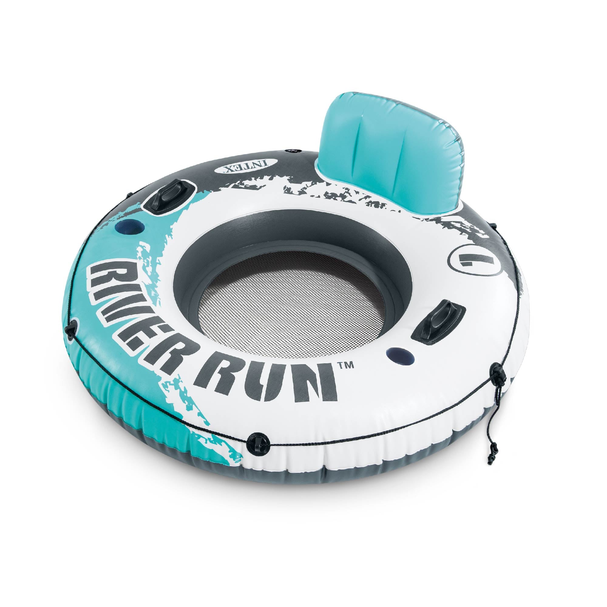 Intex River Run Single Inflatable Floating Water Tube, Color Varies (Open Box) - VMInnovations