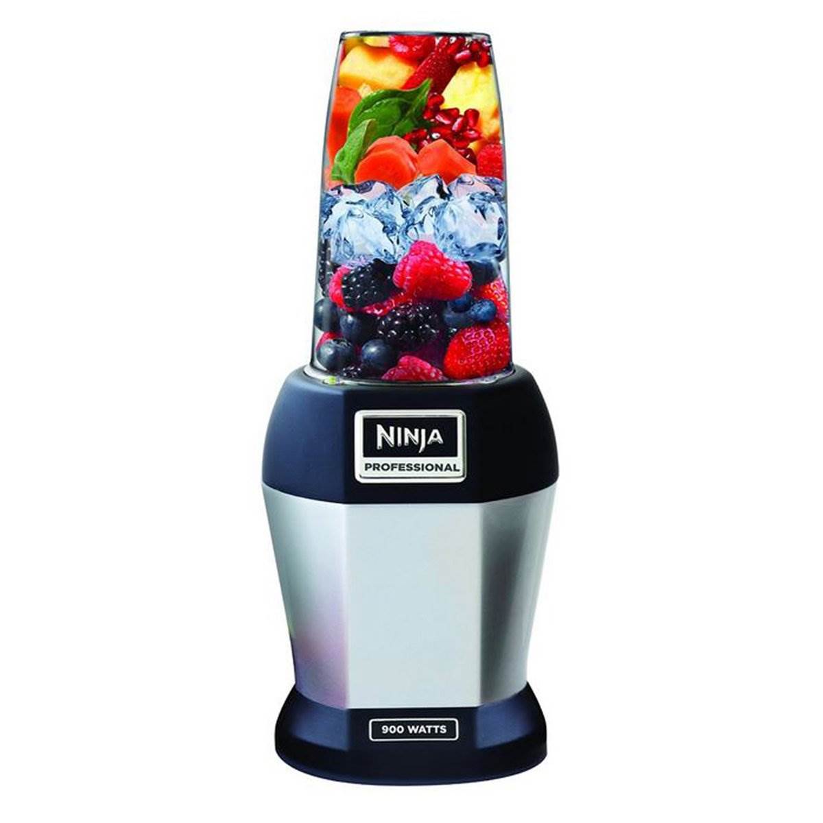 Nutri Ninja Refurbished 900W Professional Blender with Clear Cups (Open Box)