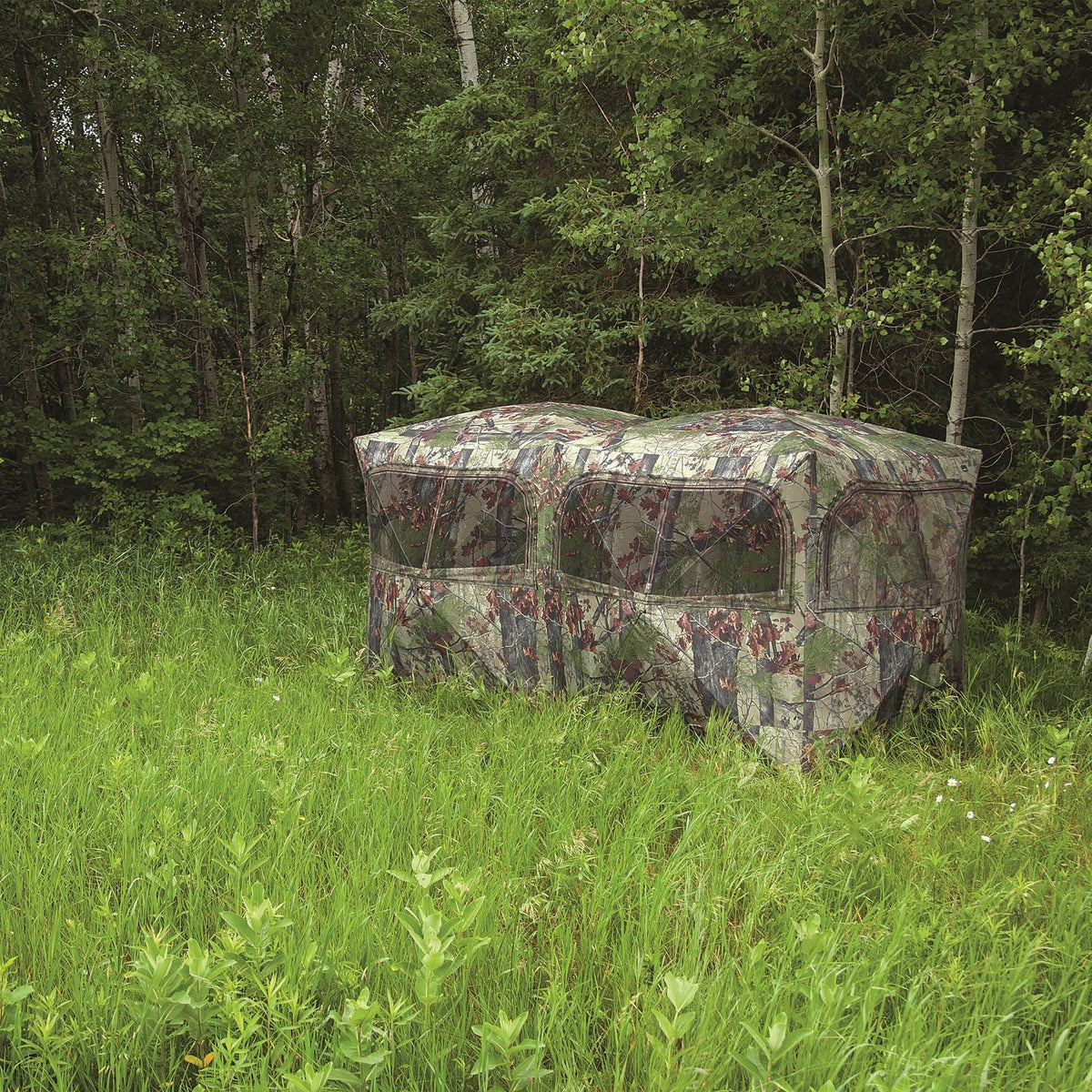 Barronett Beast Backwoods Camo Double Wide Hub Hunting Blind (Open Box)