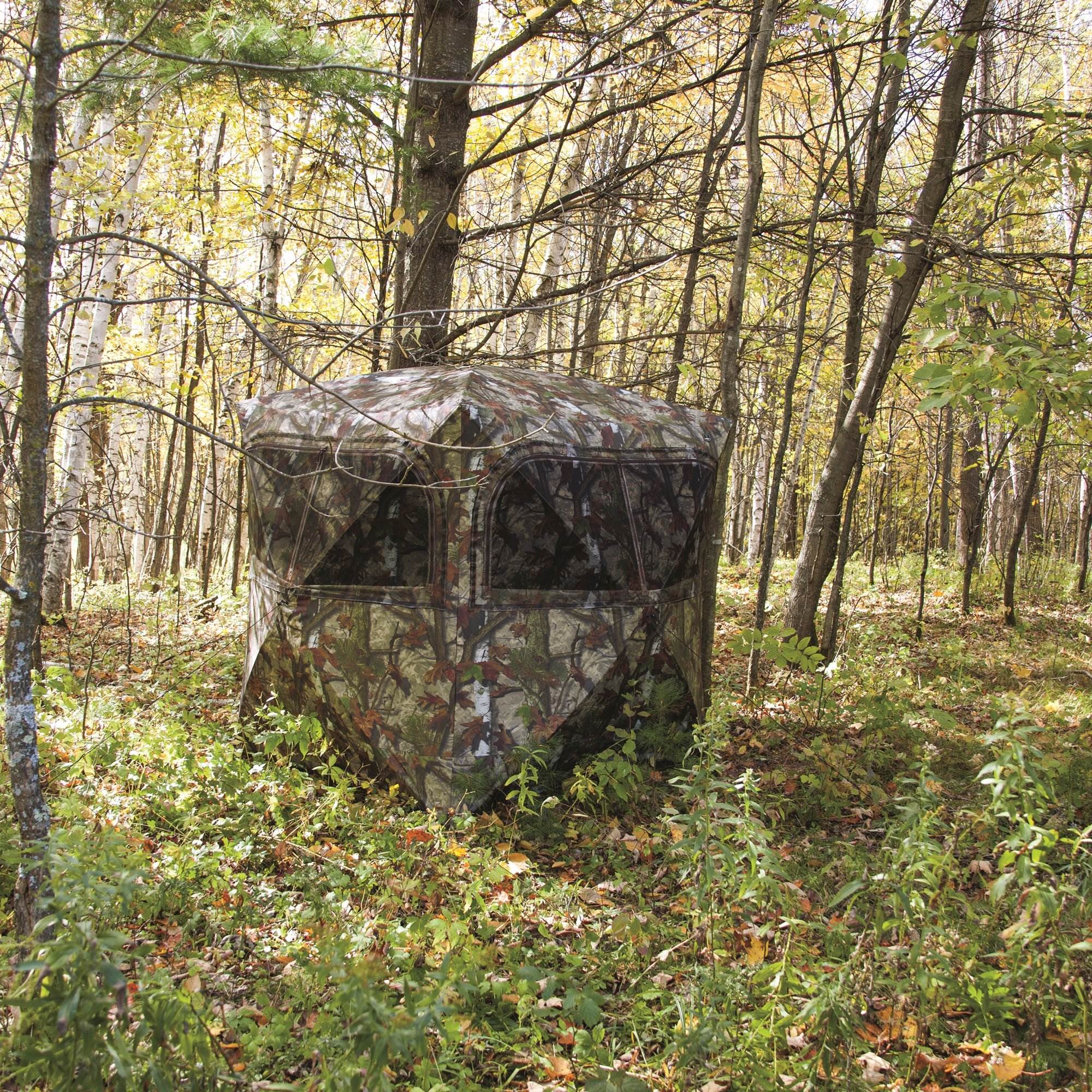 Barronett Grounder 350 Bloodtrail Camo Pop Up Ground Hunting Blind (Open Box)