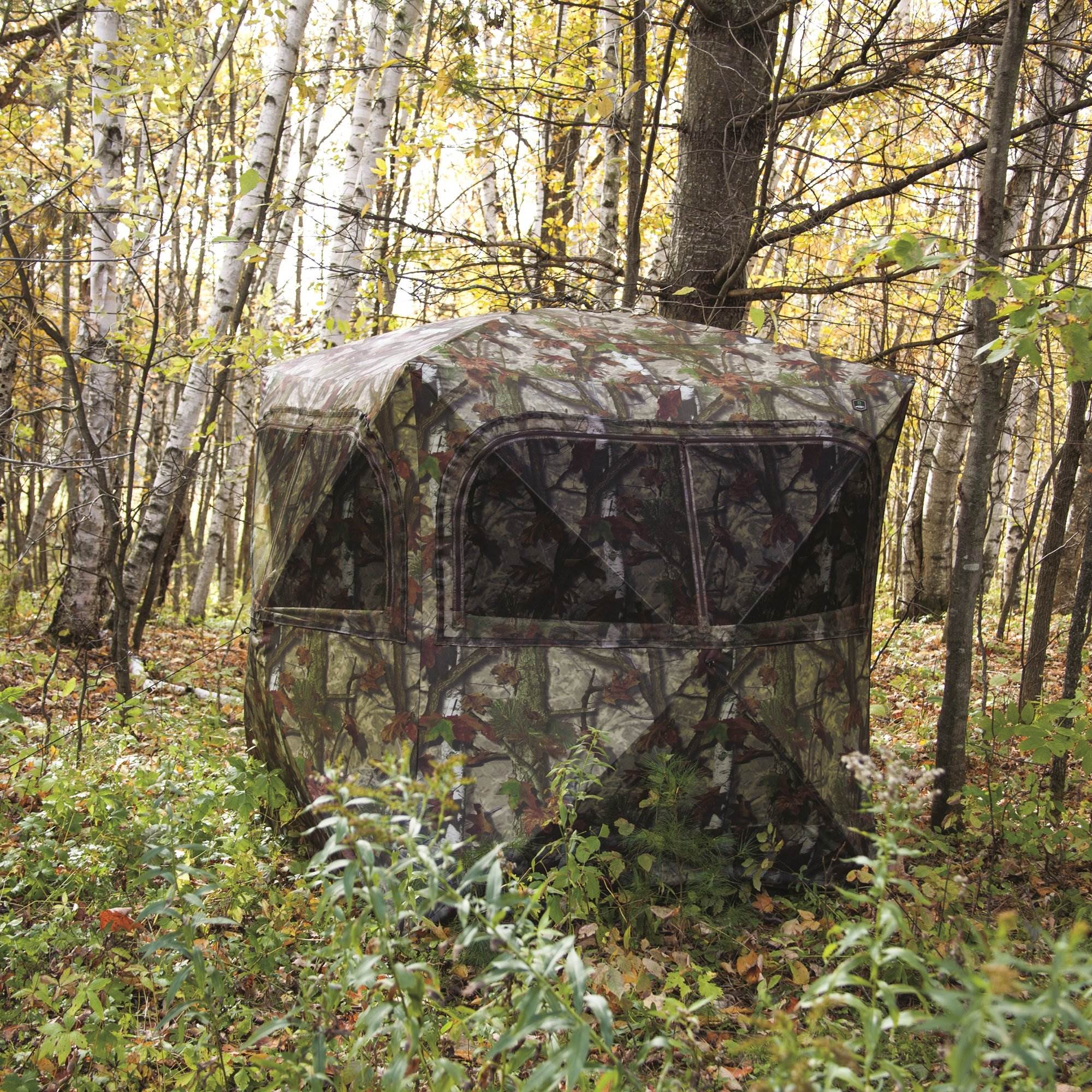 Barronett Grounder 350 Bloodtrail Camo Pop Up Ground Hunting Blind (Open Box)