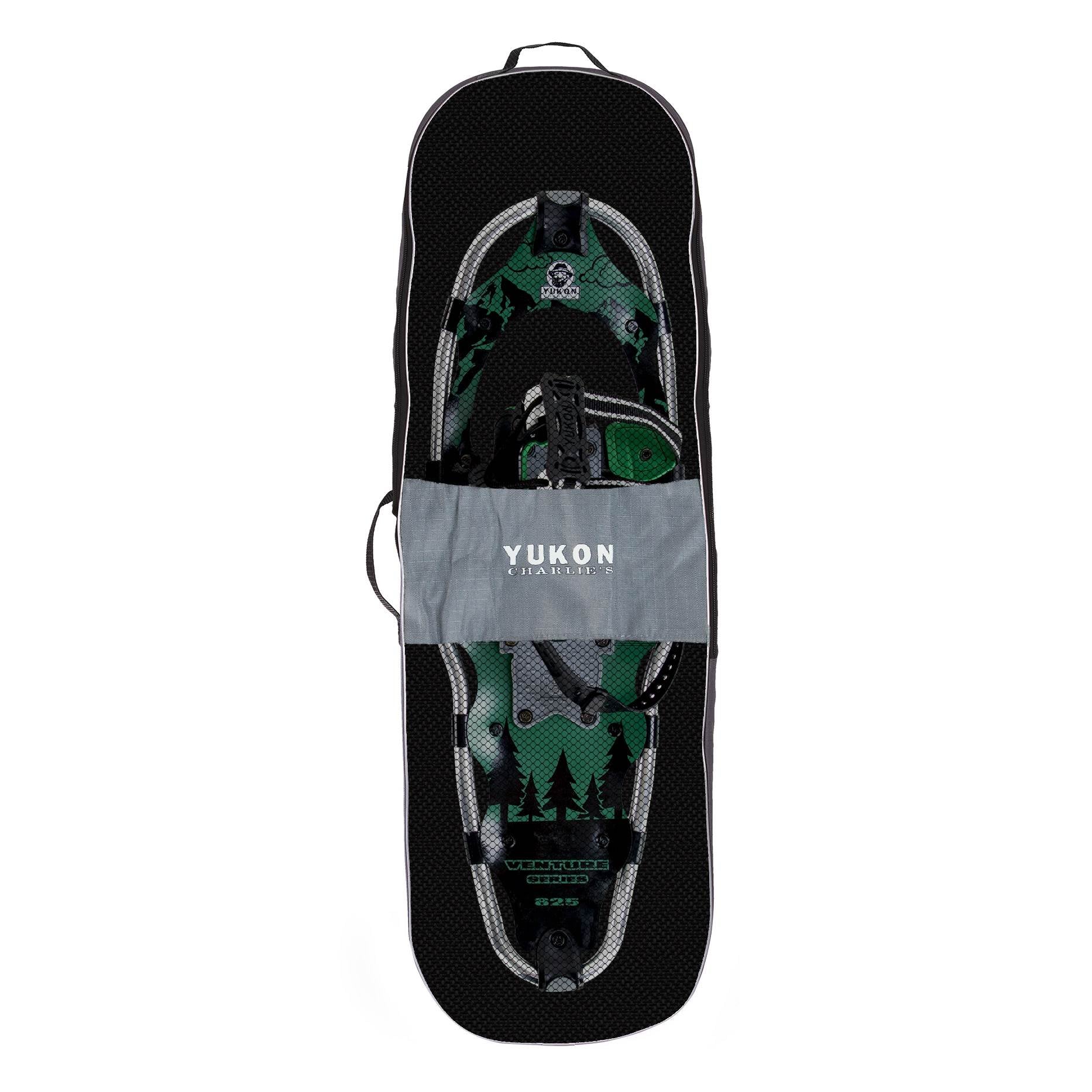 Yukon Charlie's Advanced 8x25" Men's Snowshoes w/ Aluminum Poles & Bag(Open Box) - VMInnovations