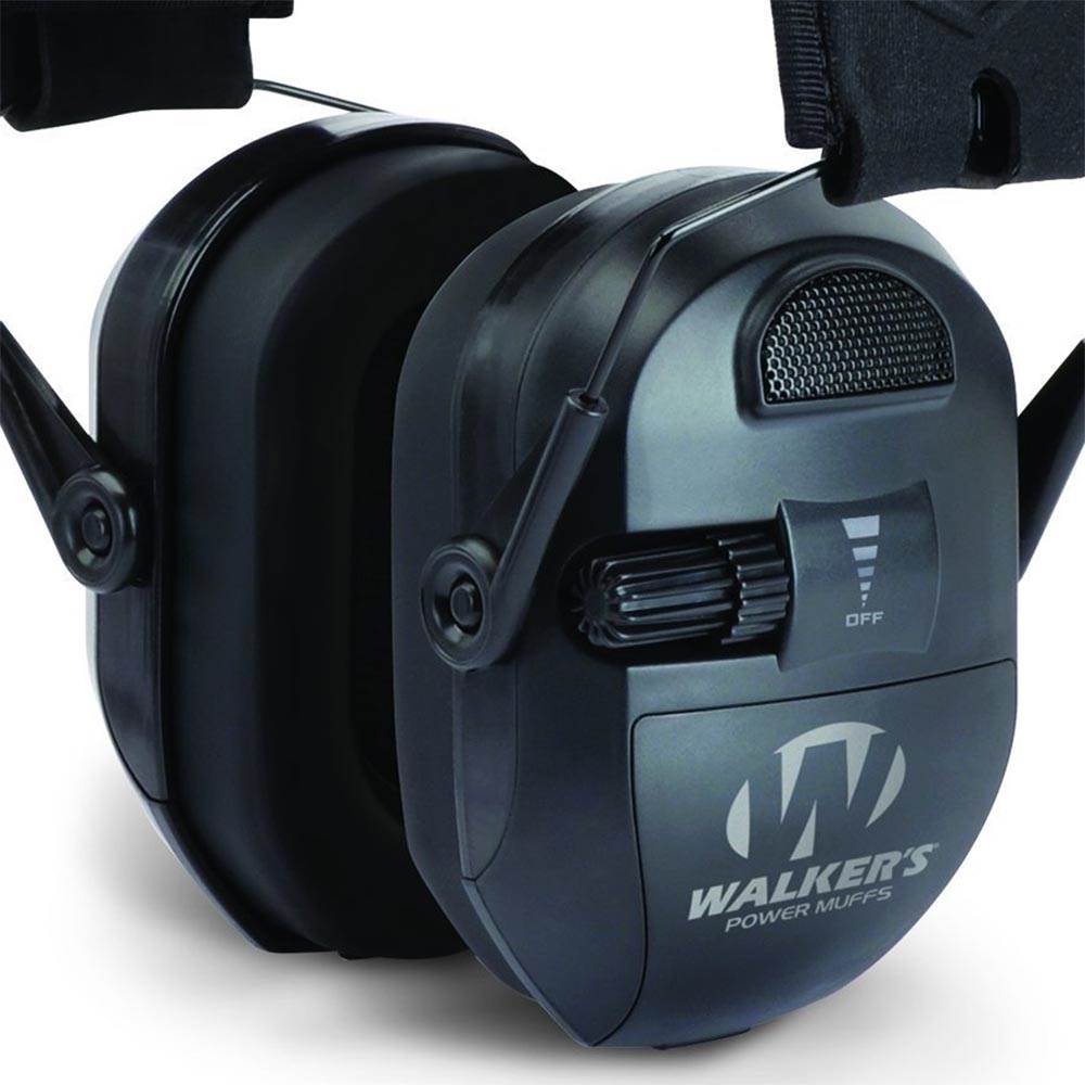 Walker's Refurbished Electronic Ultimate Power Shooting Ear Muffs (Open Box)