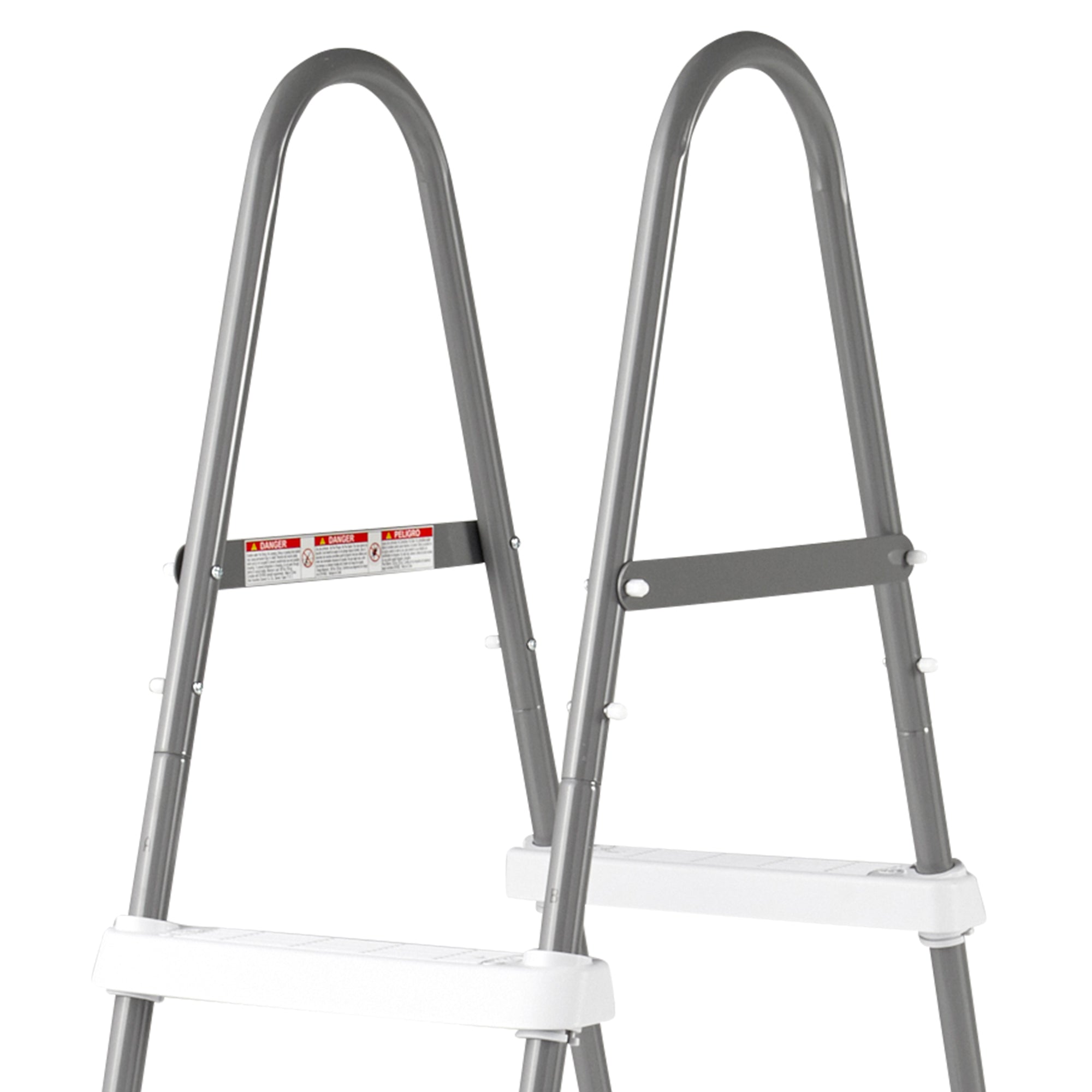Intex Steel Frame Above Ground Pool Ladder for 42" Height (Open Box) (2 Pack) - VMInnovations