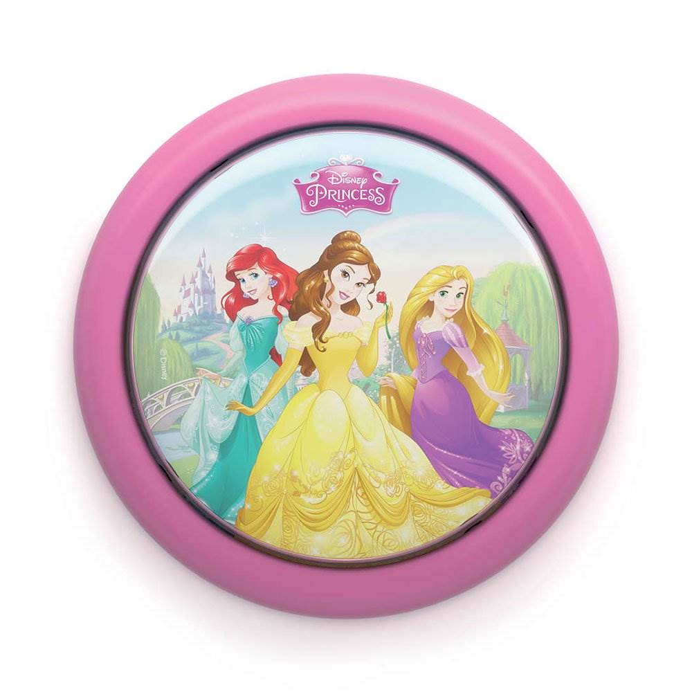 Philips Disney Princess Night Light (2 Pack) with Philips Disney Princess Lamp