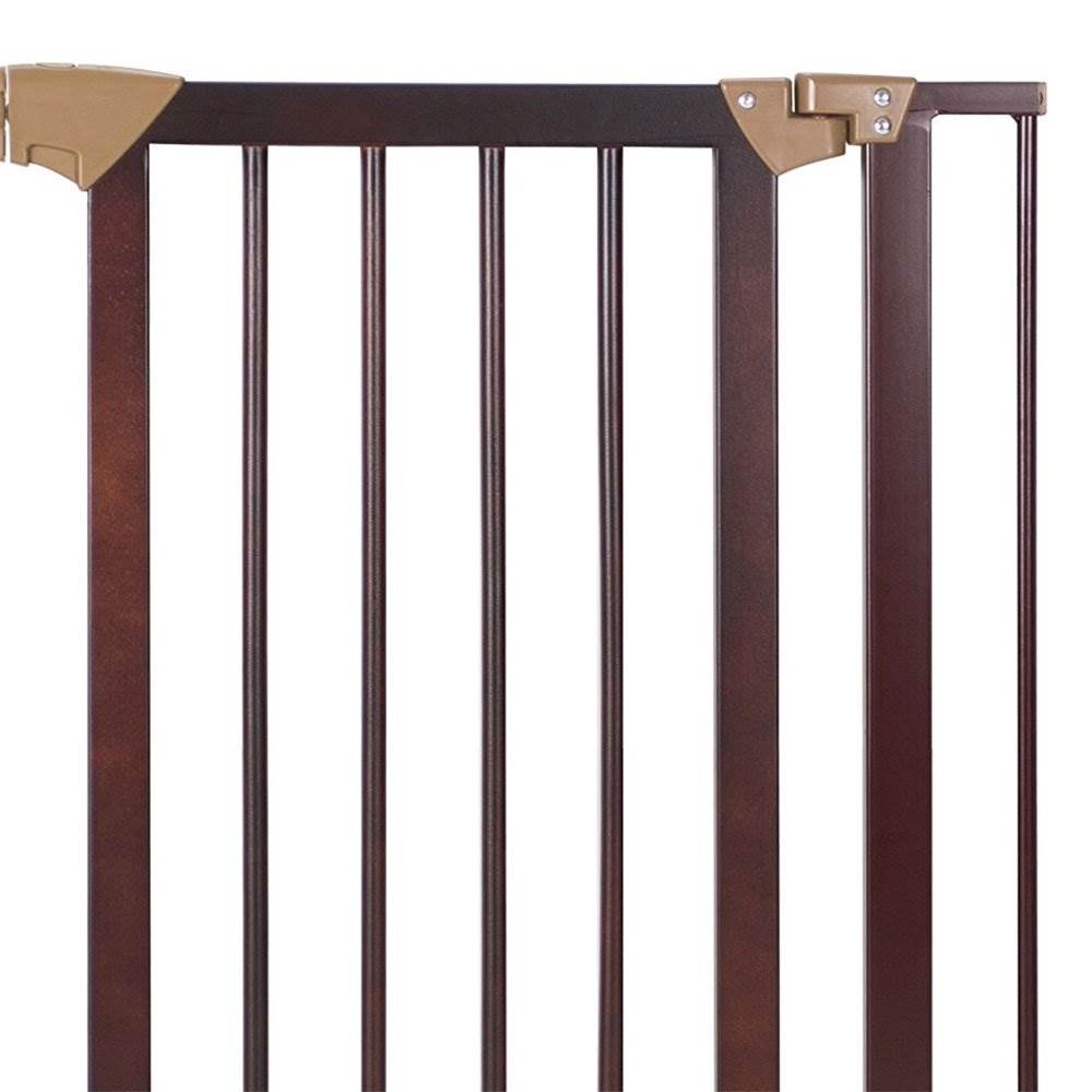 Baby Trend Pressure Fit Hard Wood & Metal Baby and Pet Easy Lock Safety Gate
