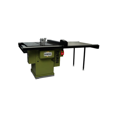 General International 850-3-36 10 Inch Automated 3 Horsepower Digital Table Saw