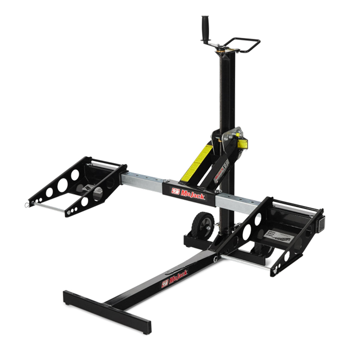 MoJack UPC Flat Folding 500lb Capacity Riding Lawn Tractor Mower Lift Jack, MJXT