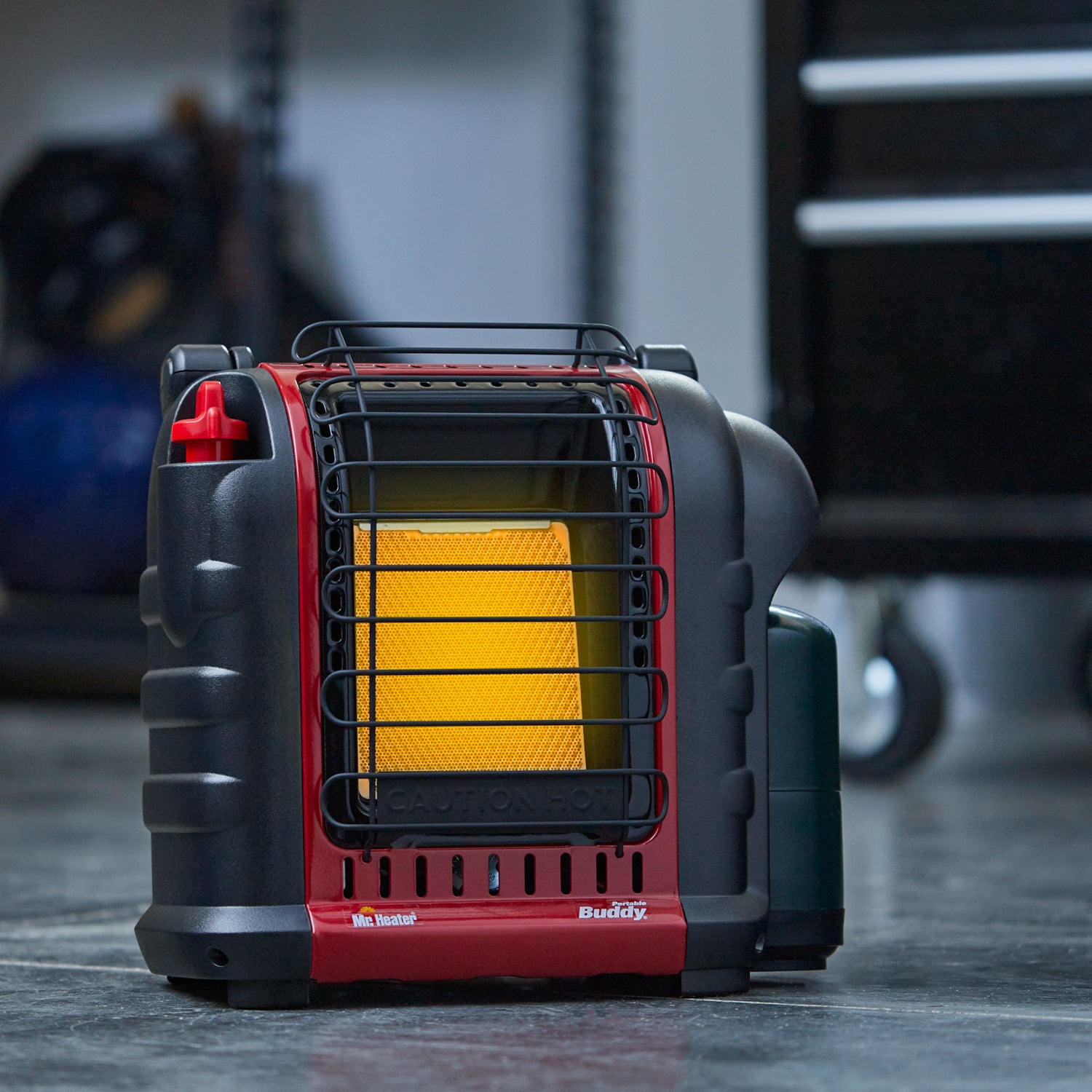Mr. Heater Portable Buddy Camping Propane Gas Heater Canada Version, Red (Used) - VMInnovations