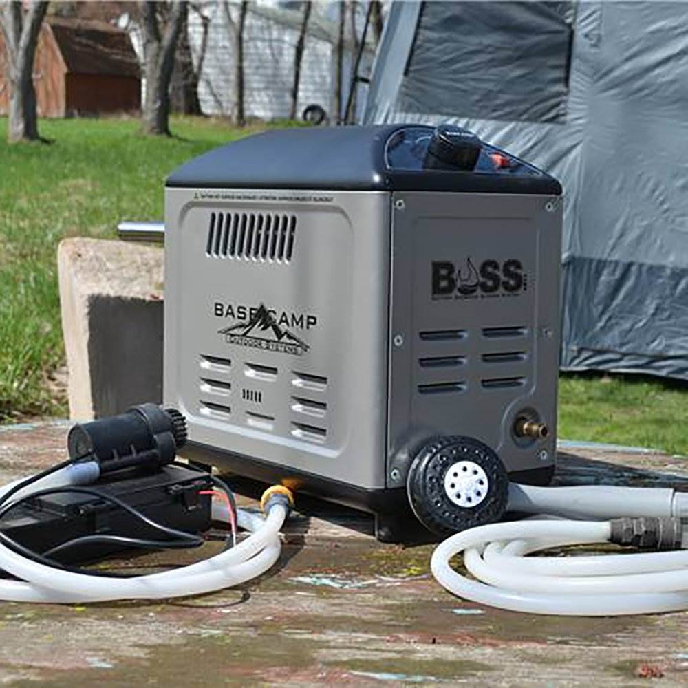 Mr. Heater Battery Operated Camping Shower Hot Water Generator System (Open Box)