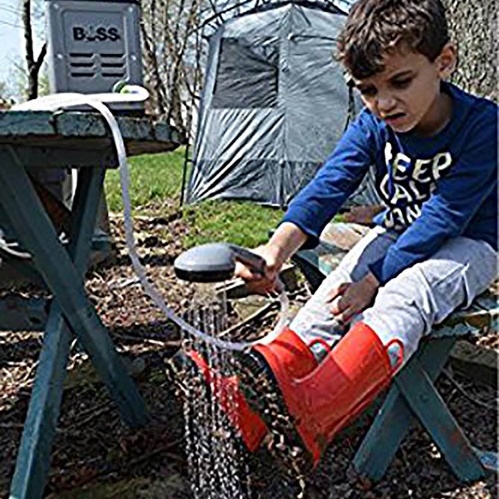 Mr. Heater Battery Operated Camping Shower Hot Water Generator System (Open Box)