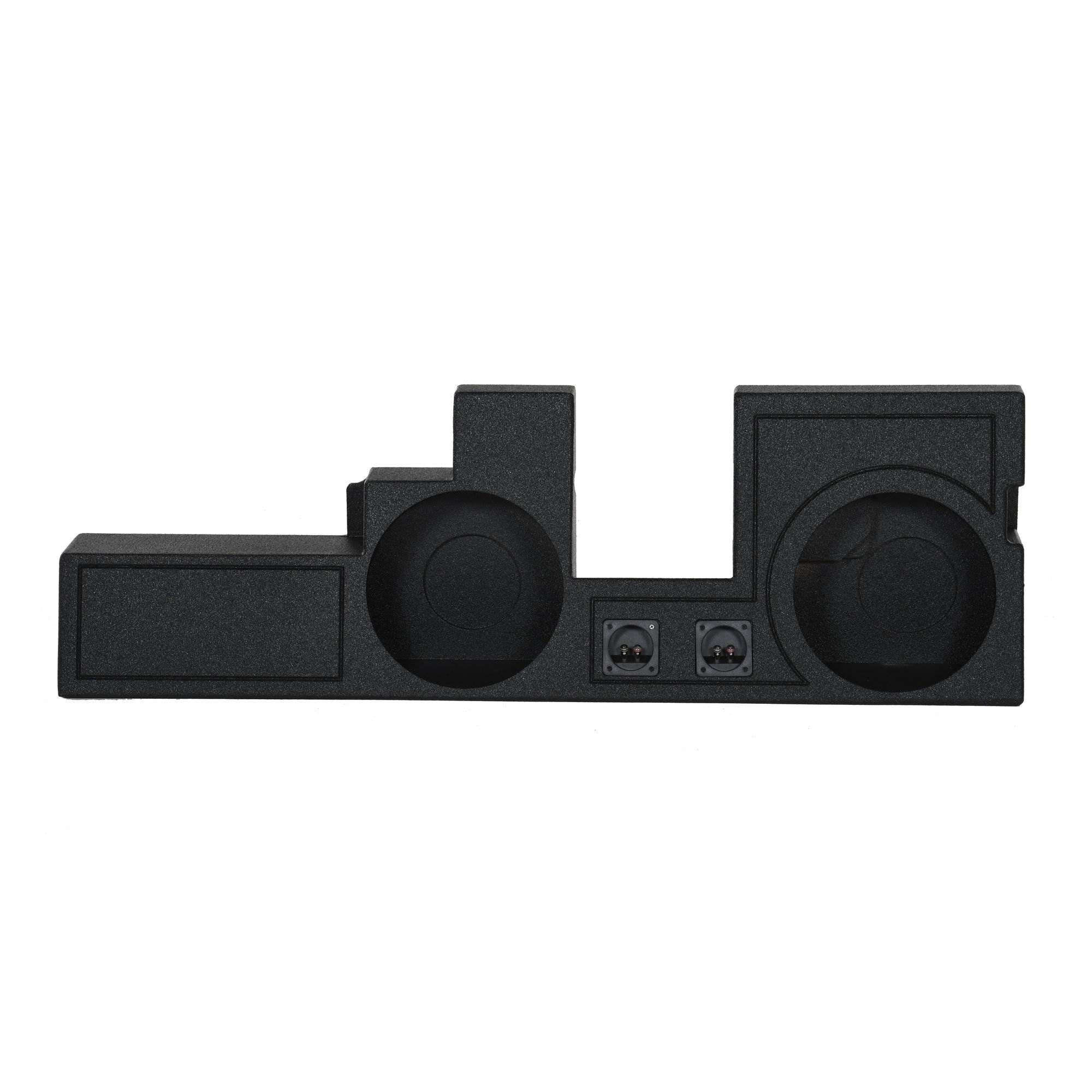 Q Power Dual 12" Ported Sub Enclosure for Ford F-250, F-350 Super Duty 2000-2016