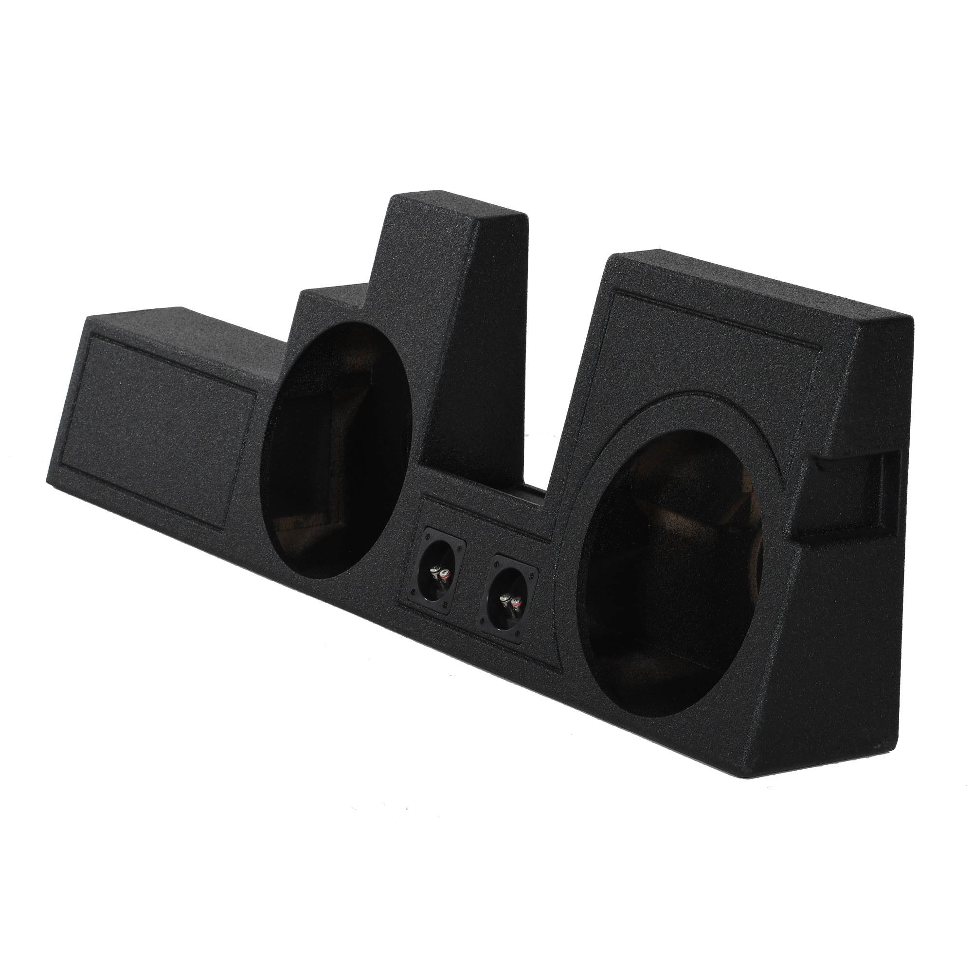 Q Power Dual 12" Ported Sub Enclosure for Ford F-250, F-350 Super Duty 2000-2016
