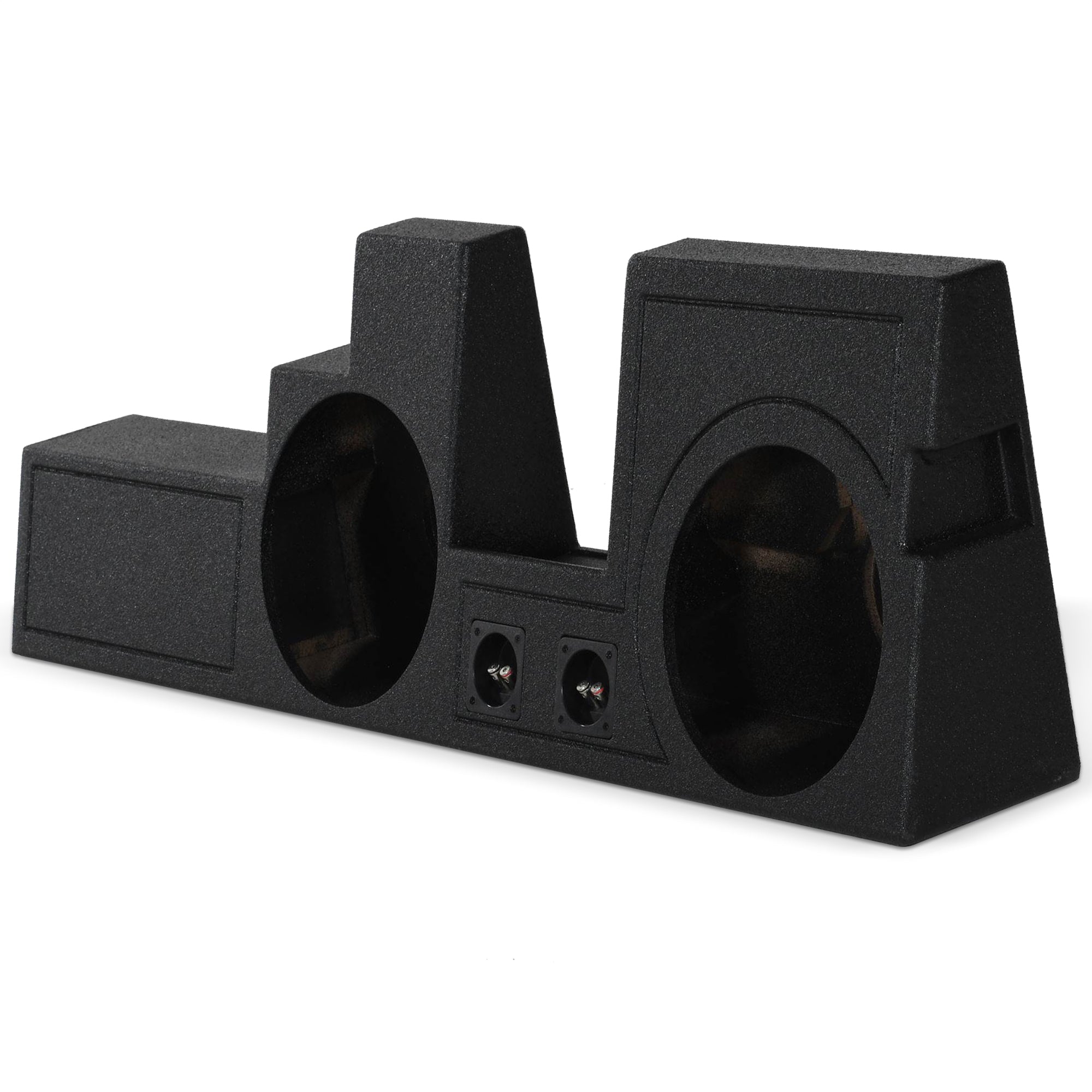Q Power Dual 12" Ported Sub Enclosure for Ford F-250, F-350 Super Duty 2000-2016