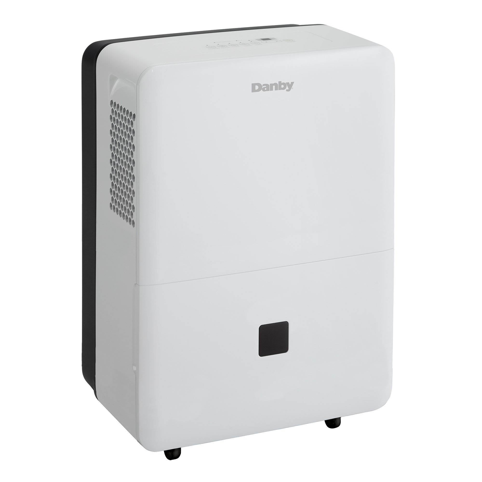 Danby Energy Star Rated 50 Pint 3,000 SF Portable Dehumidifier, White (Open Box)