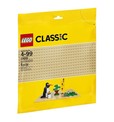 LEGO Base 32 x 32 Stud Building Plate 10 x 10 Inch Platform, Sand Tan | 10700