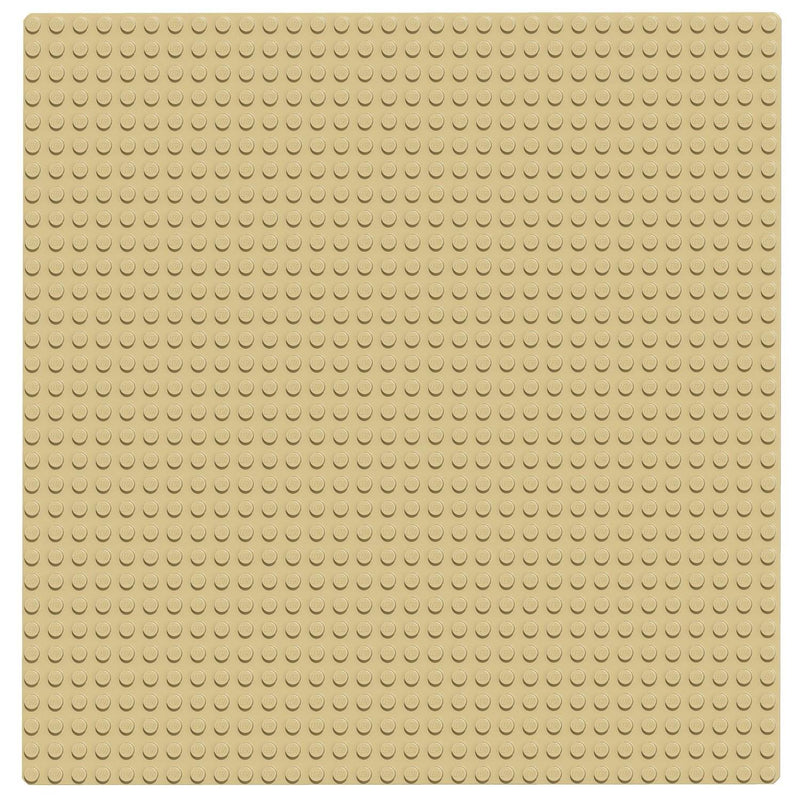 LEGO Base 32 x 32 Stud Building Plate 10 x 10 Inch Platform, Sand Tan | 10700