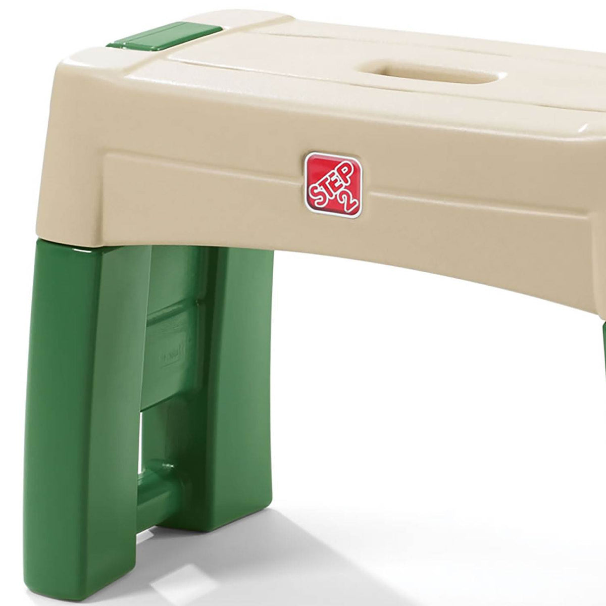 Step2 Garden Kneeler Seat - Durable Plastic Gardening Stool with Kneeling Pad