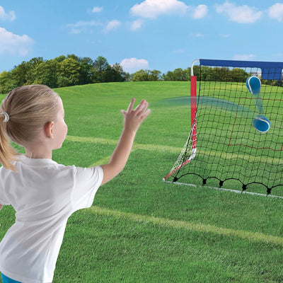Step2 Kid Child Kickback Soccer Hockey Training Goal Pitchback Net (For Parts)