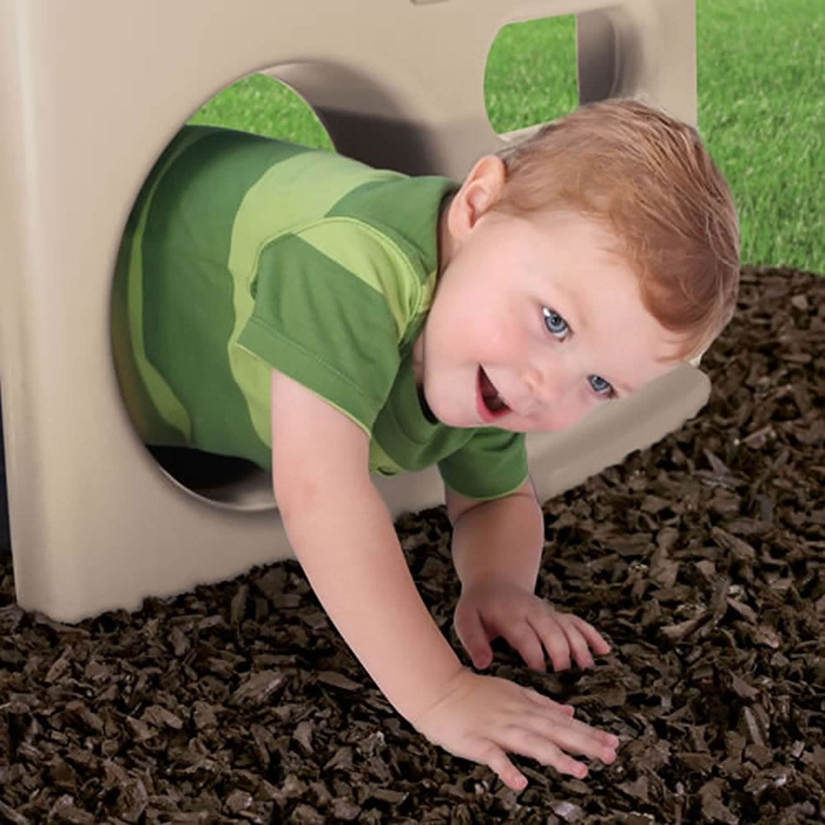Step2 Panda Climber Outdoor Toddler Activity Jungle Gym Playhouse (Open Box)