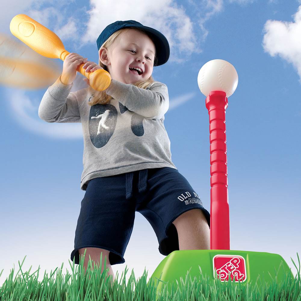 Step2 Toddler 2-in-1 T-Ball and Golf Indoor or Outdoor Learning Sports Play Set
