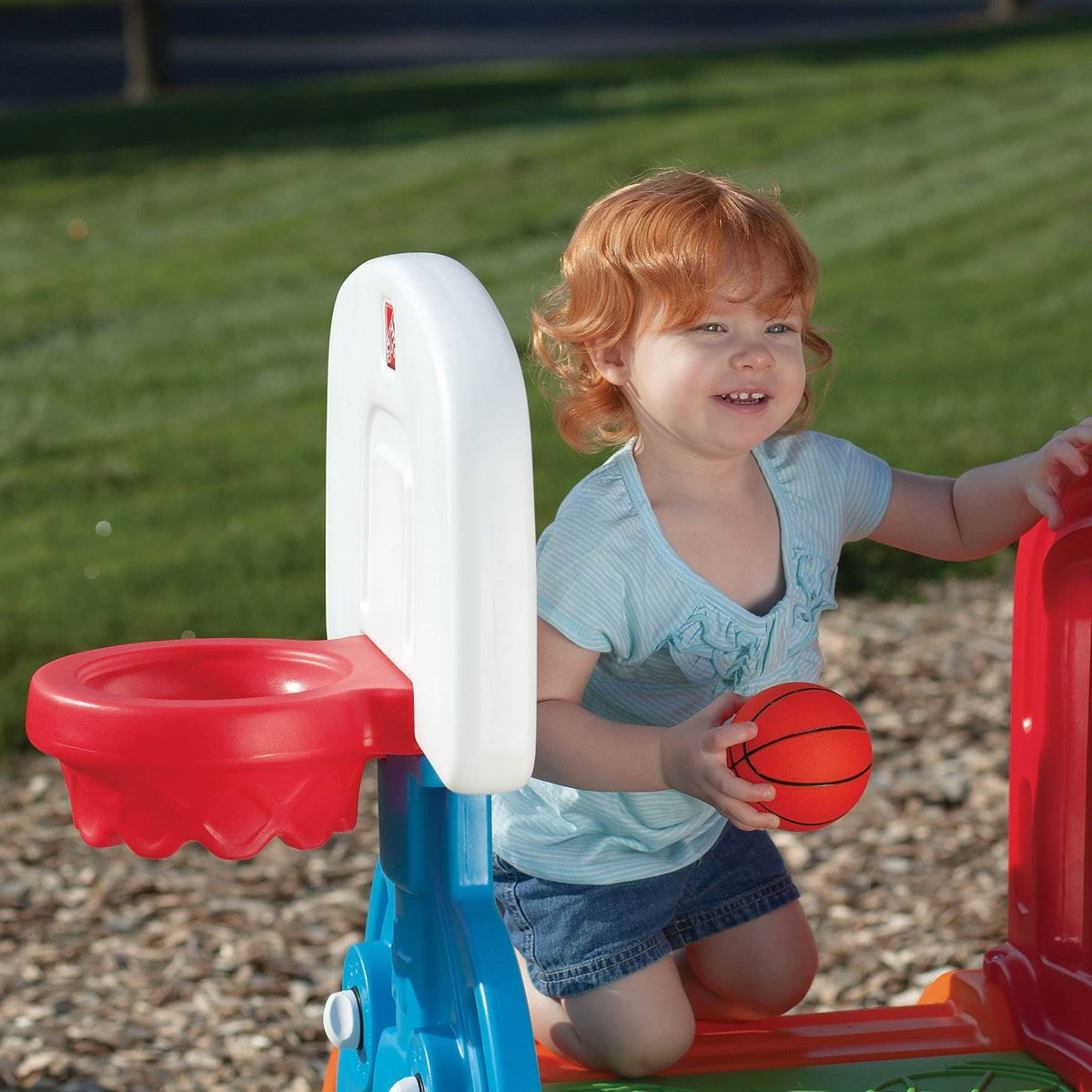 Step2 Outdoor Game Time Sports Climber Activity Jungle Gym Playset (Used)