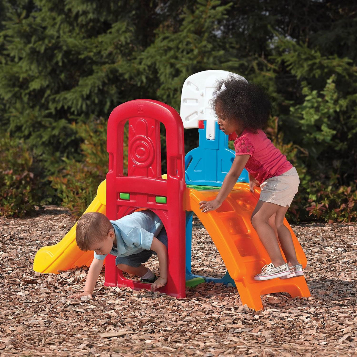 Step2 Outdoor Game Time Sports Climber Activity Jungle Gym Playset (Used)