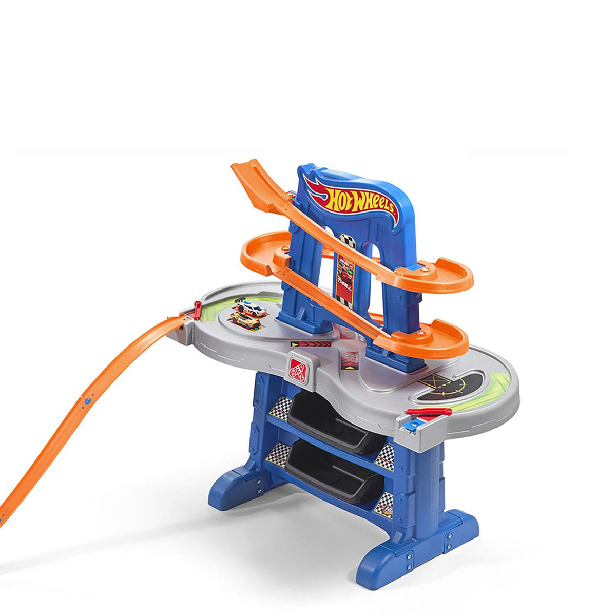 Step2 Kids Hot Wheels Road Rally Raceway Track Activity Play Table (Open Box)