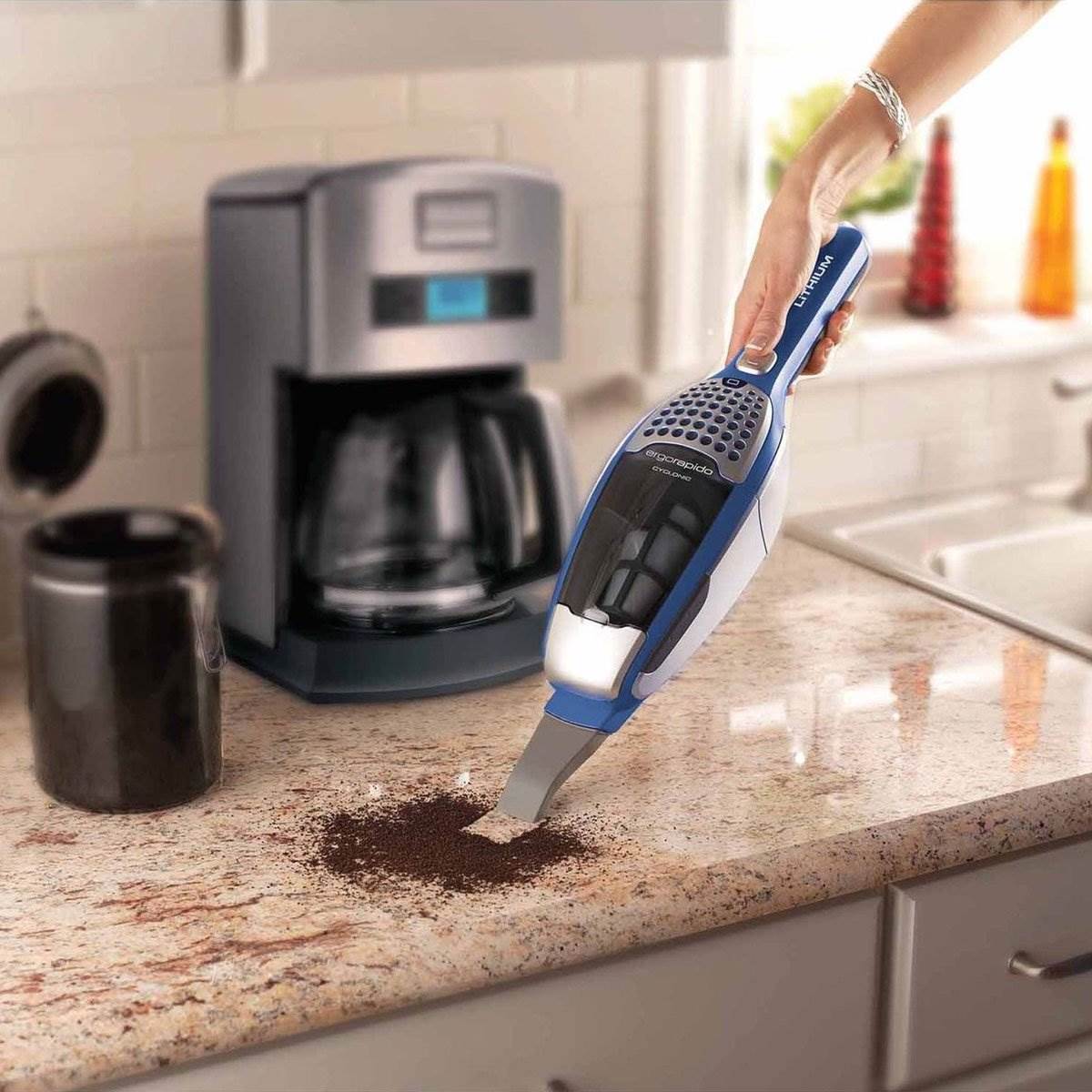 Electrolux Ergorapido Li-Ion Cordless Bagless 2-in-1 Handheld Vacuum (Open Box)