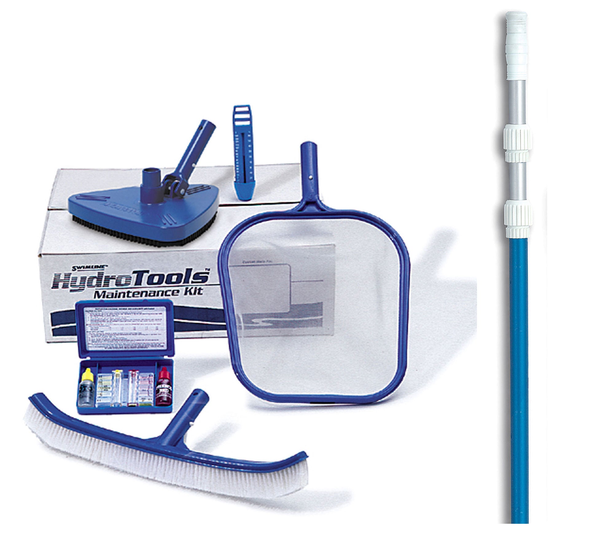 Hydrotools 8610 Premium Swimming Pool Maintenance Kit w/ 7'-21' Telescopic Pole