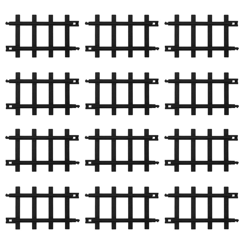 Lionel Trains Ready to Play Straight Model Train Set Track Pieces, 12 Piece Pack