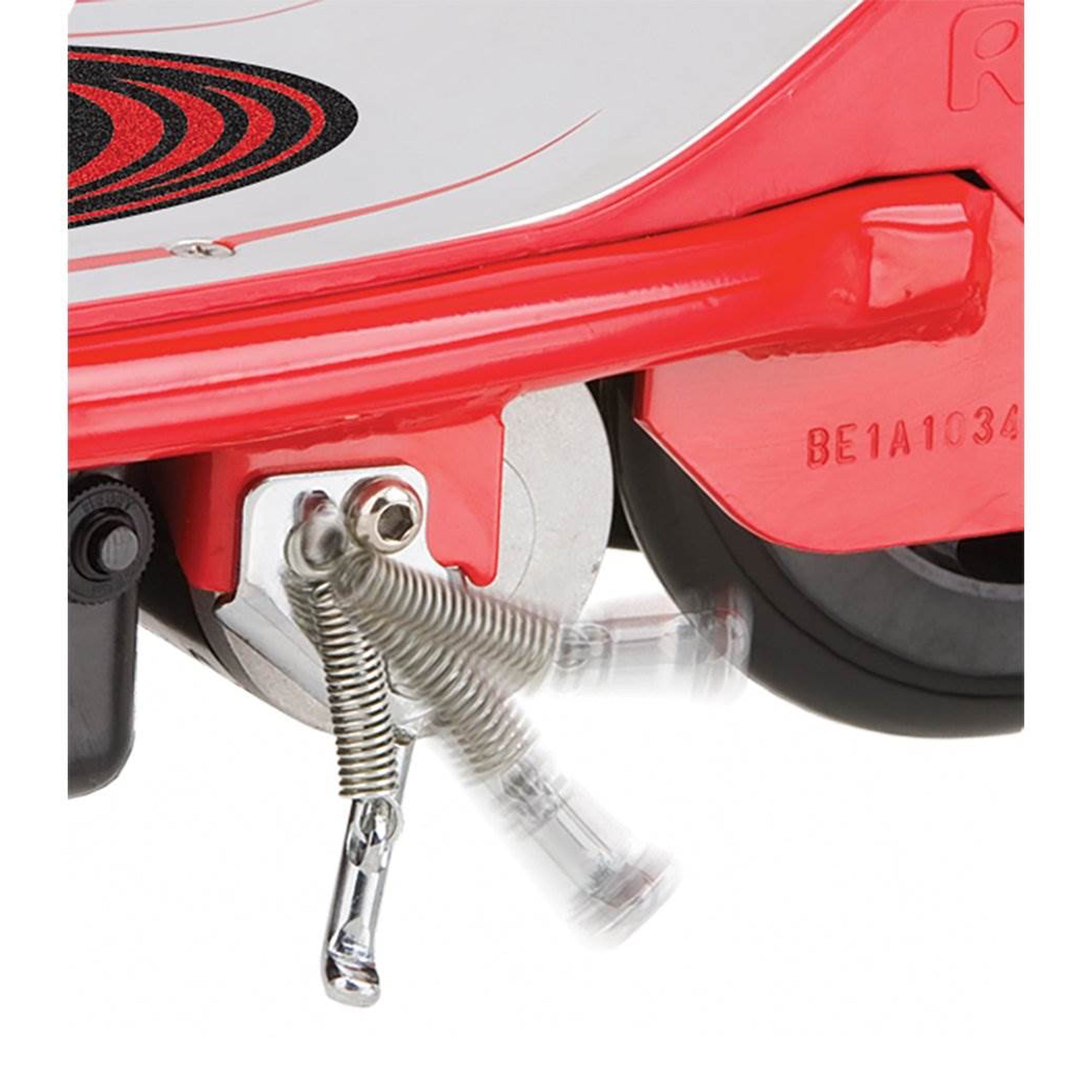 Razor E175 Kids Ride On 24V Motorized Battery Powered Electric Scooter Toy, Red - VMInnovations