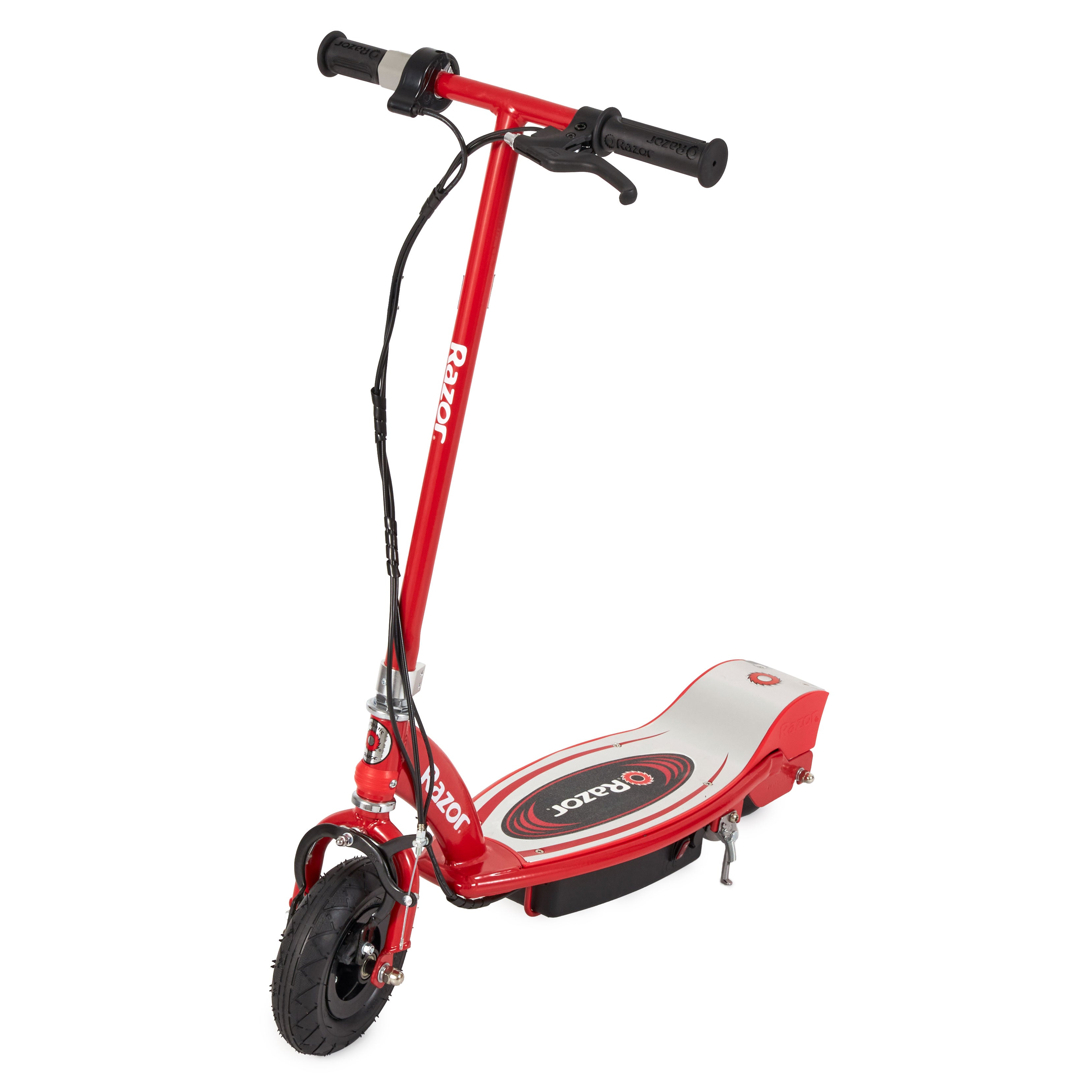 Razor E175 Kids Ride On 24V Motorized Battery Powered Electric Scooter Toy, Red - VMInnovations