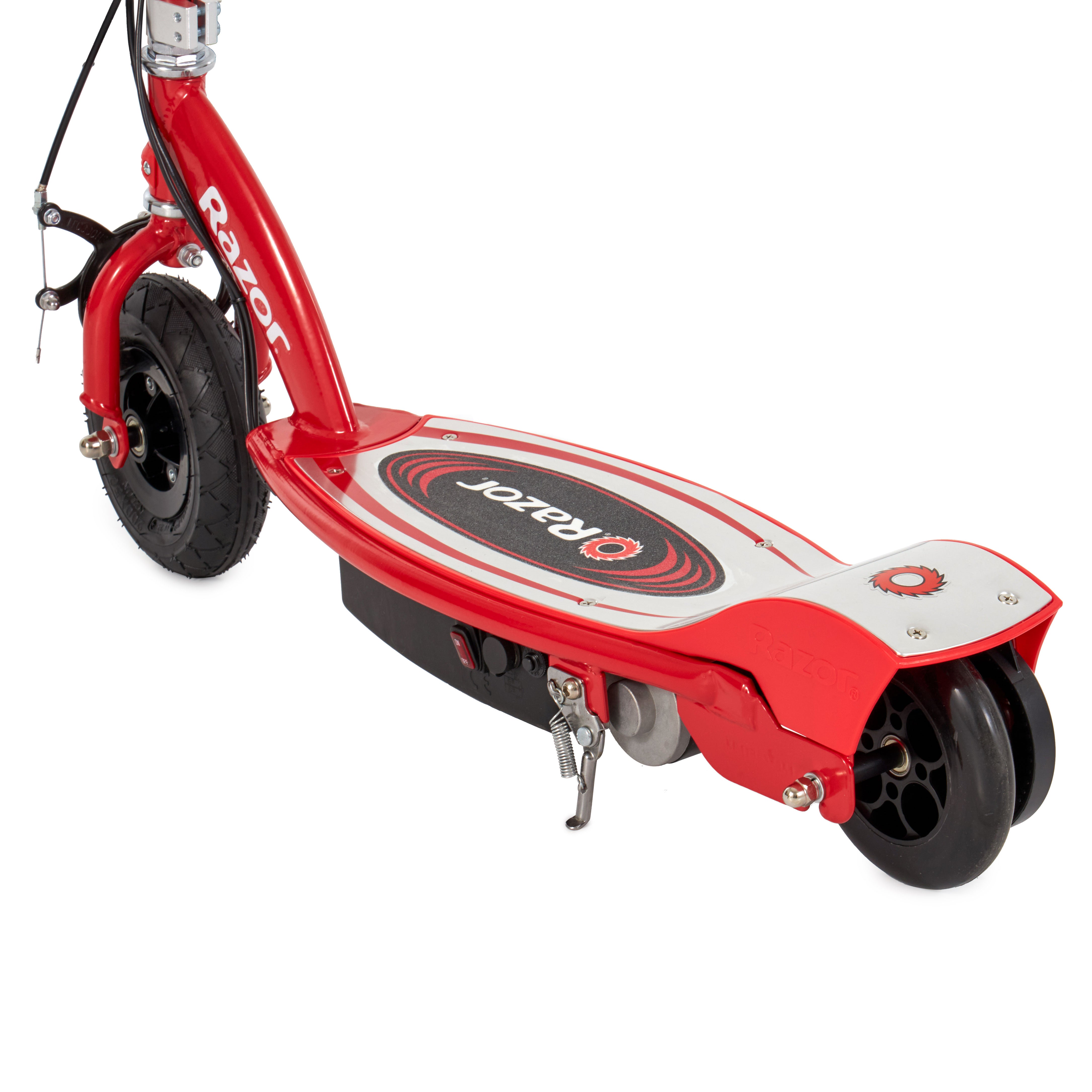 Razor E175 Kids Ride On 24V Motorized Battery Powered Electric Scooter Toy, Red - VMInnovations