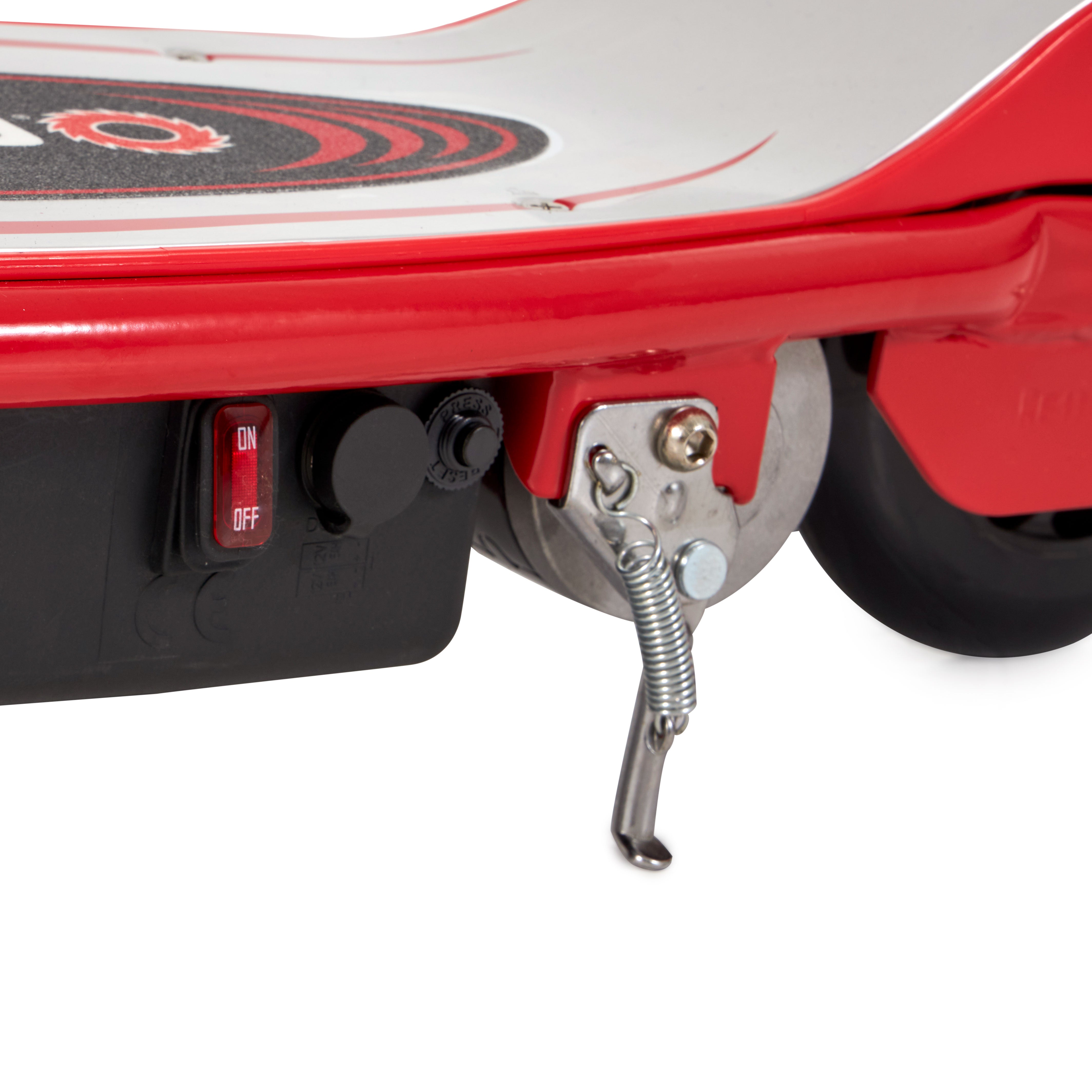 Razor E175 Kids Ride On 24V Motorized Battery Powered Electric Scooter Toy, Red - VMInnovations