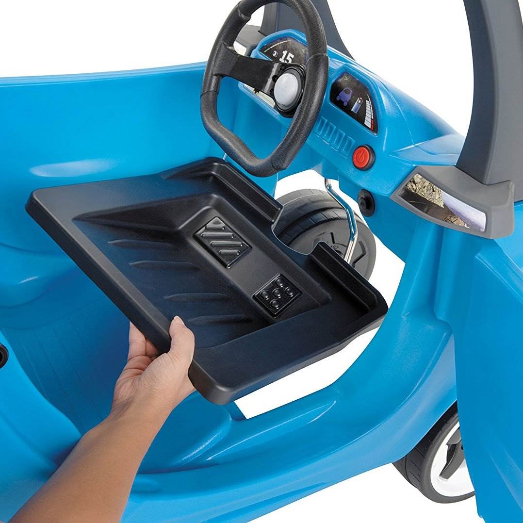 Little Tikes Kids Cozy Coupe Sport Outdoor Ride-On Push Toy Car, Blue (Open Box)