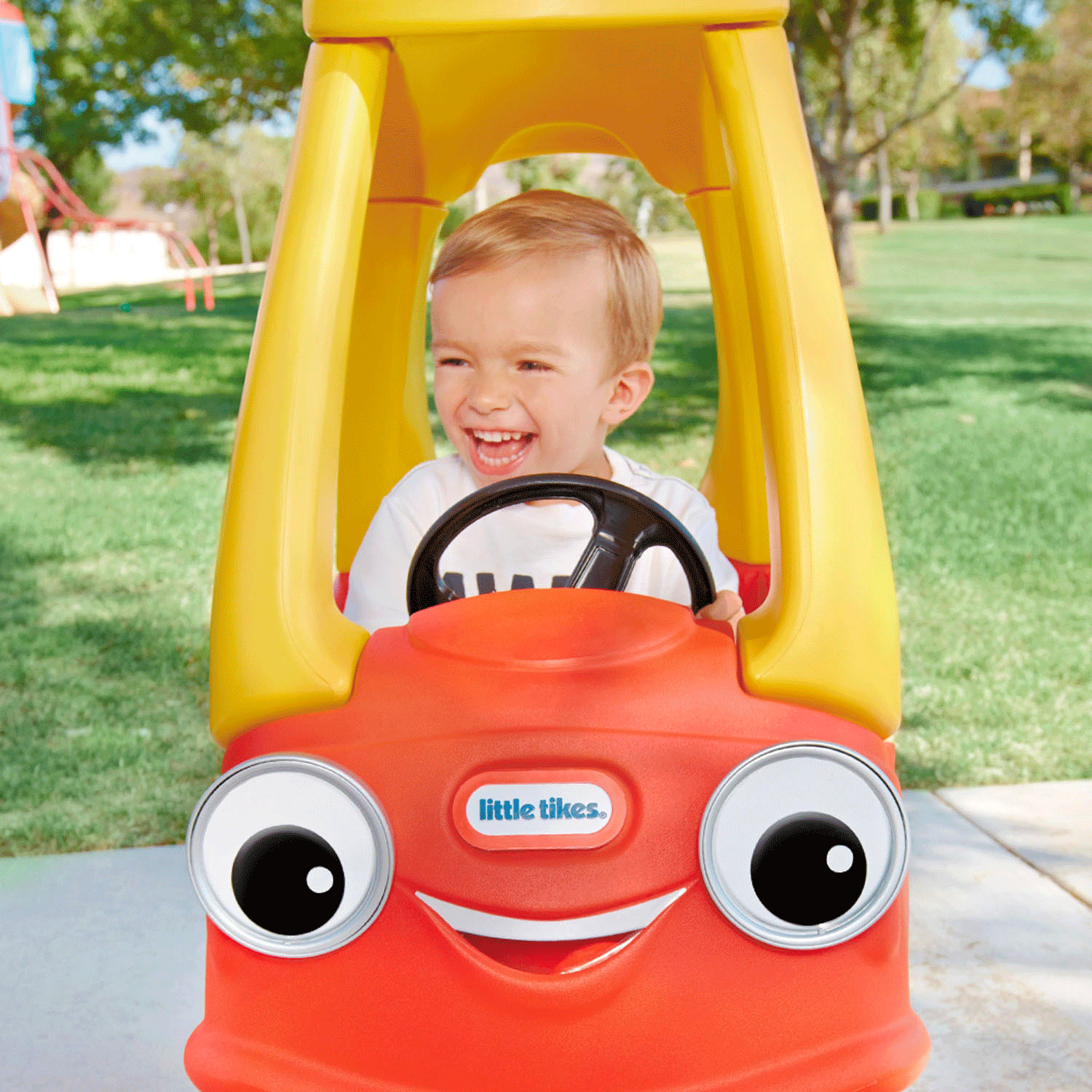 Little Tikes Cozy Coupe Toddler Ride On Toy Car for Kids Easy Turn (Open Box)