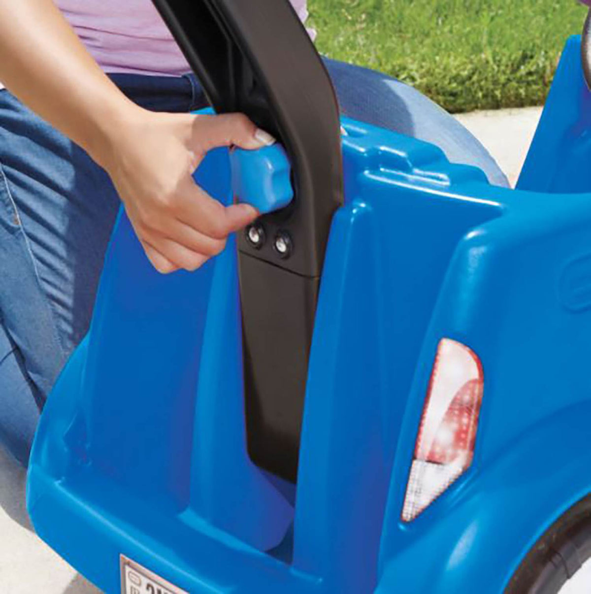 Little Tikes Quiet Drive Buggy Toddler Childrens Ride On Car, Blue (Open Box)